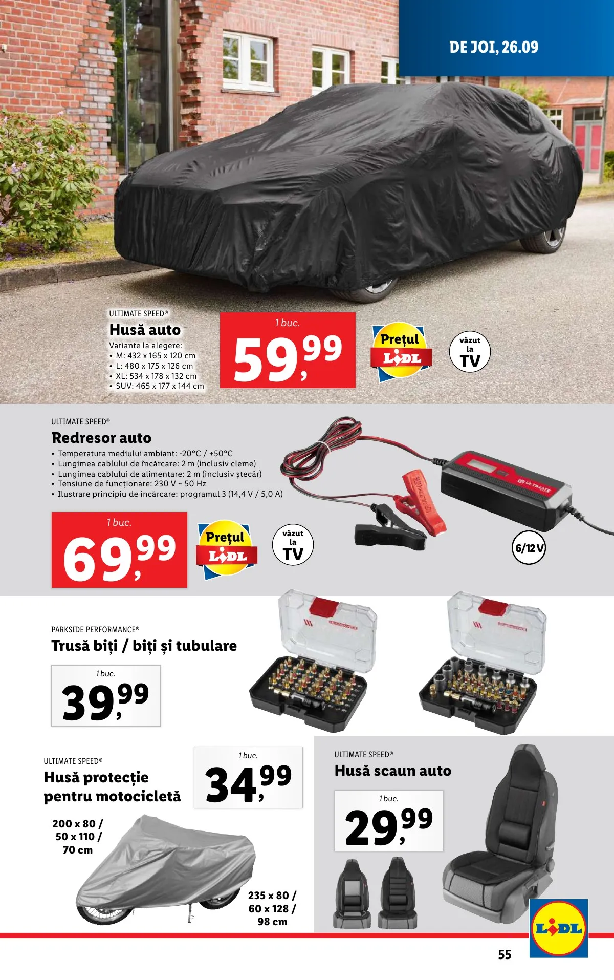 Lidl akciós újság Románia 09.23–09.29 – 55. oldal