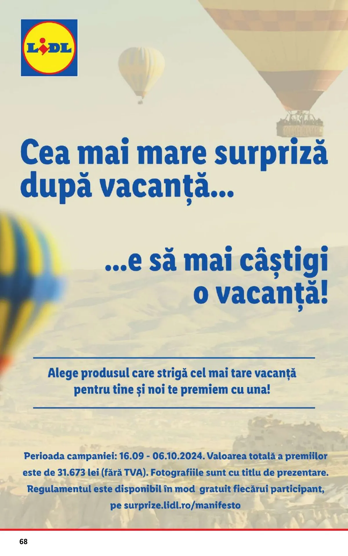 Lidl akciós újság Románia 09.23–09.29 – 68. oldal