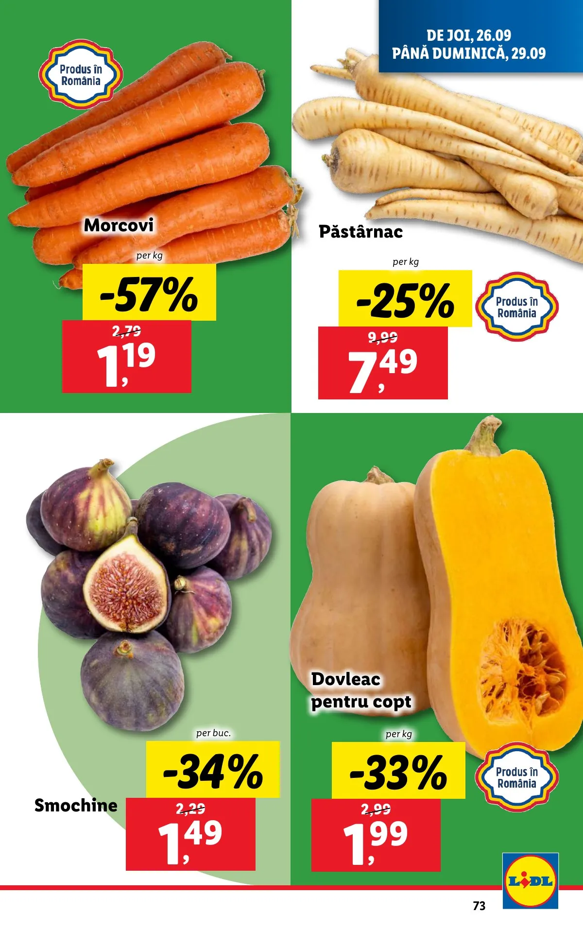 Lidl akciós újság Románia 09.23–09.29 – 73. oldal