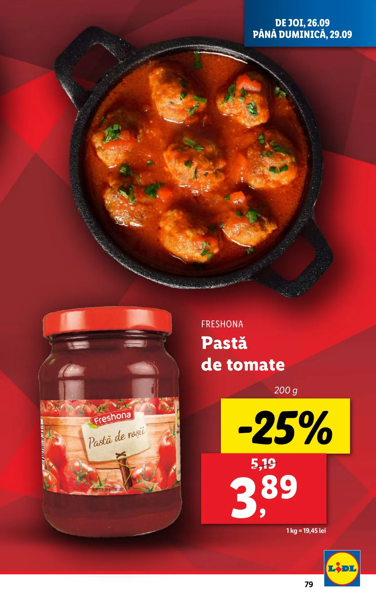 Lidl akciós újság Románia 09.23–09.29 – 79. oldal