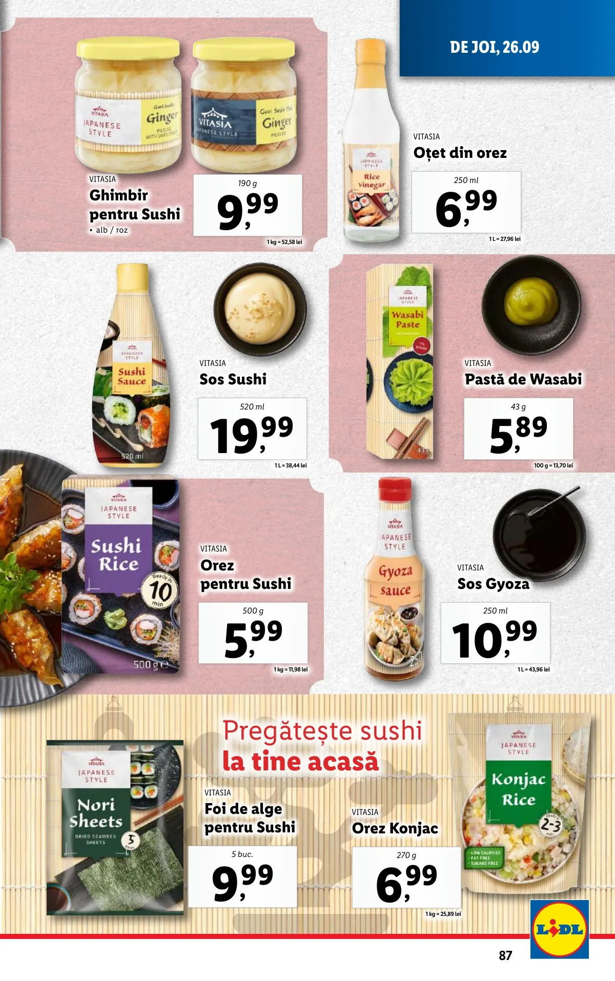 Lidl akciós újság Románia 09.23–09.29 – 87. oldal