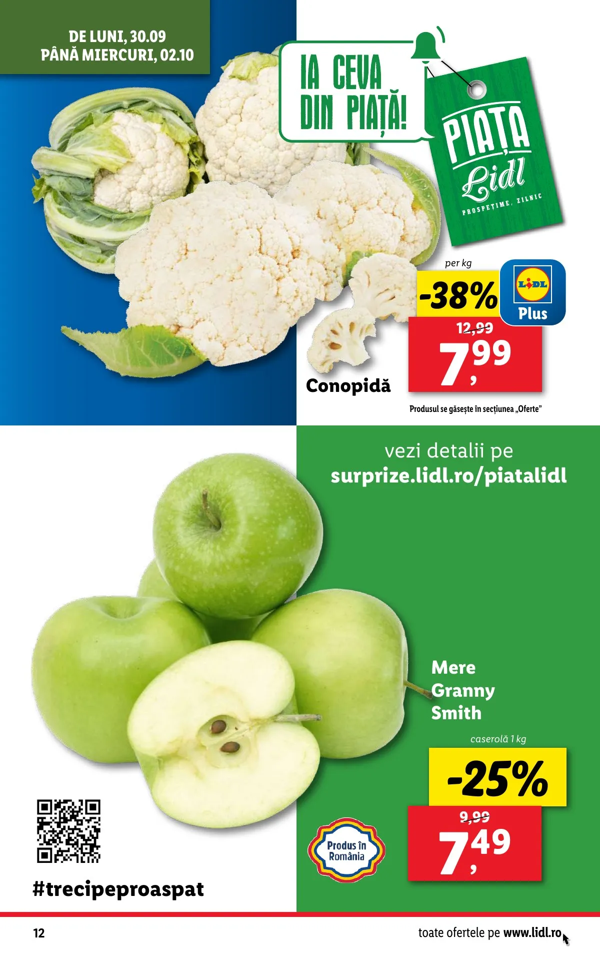 Lidl akciós újság Románia 09.30–10.06 – 12. oldal