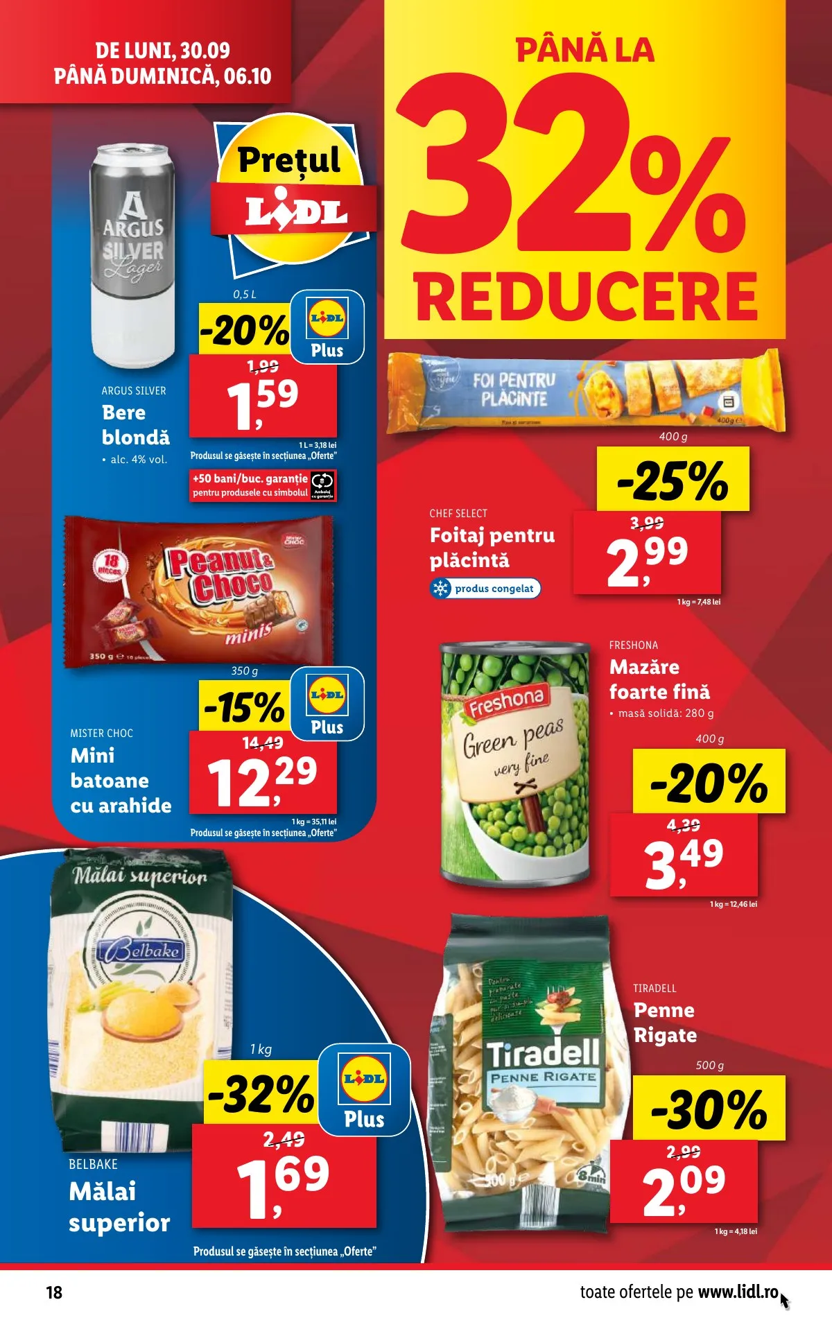 Lidl akciós újság Románia 09.30–10.06 – 18. oldal