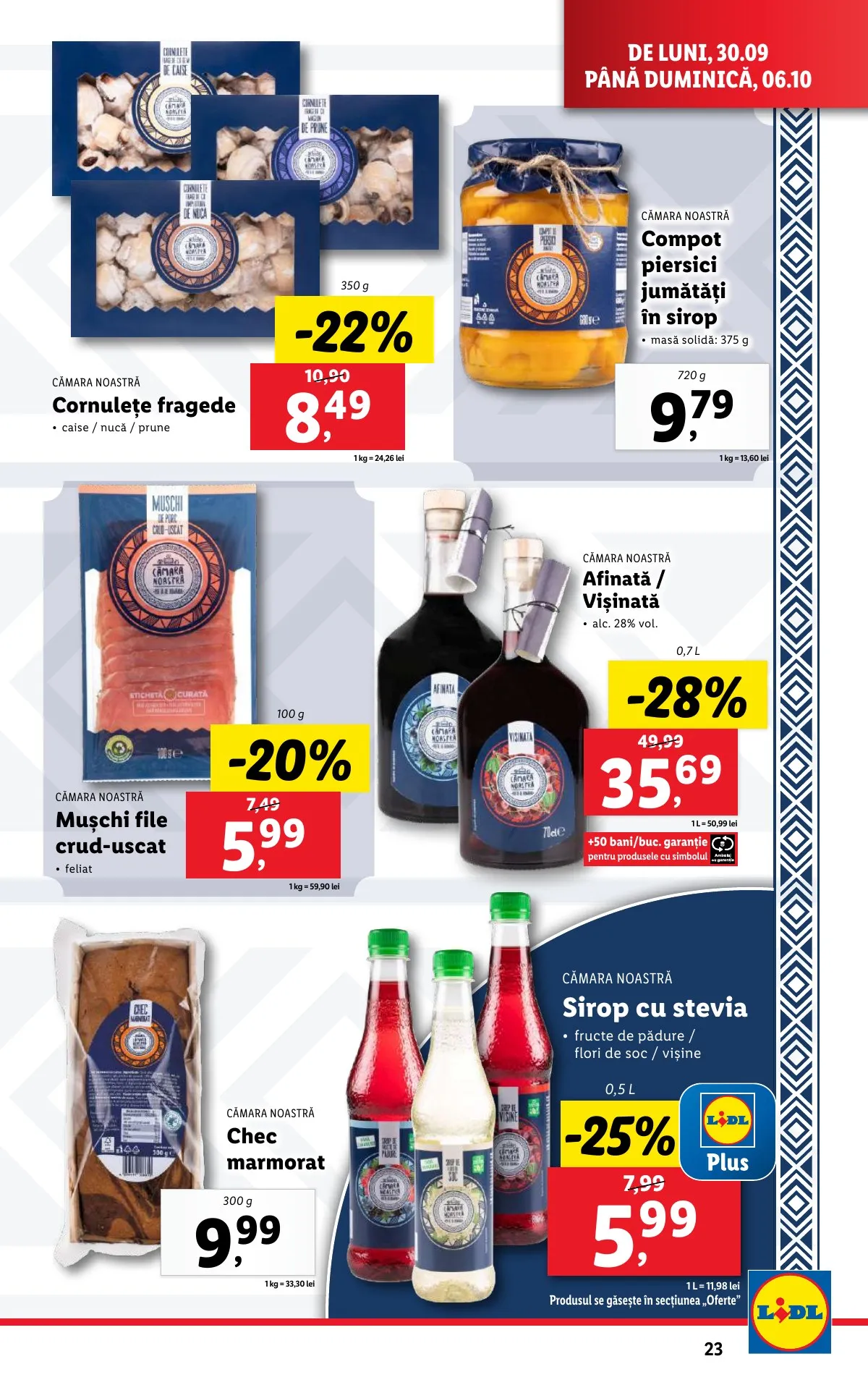 Lidl akciós újság Románia 09.30–10.06 – 23. oldal