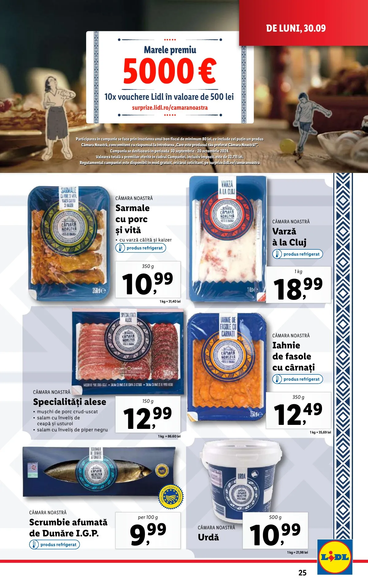 Lidl akciós újság Románia 09.30–10.06 – 25. oldal