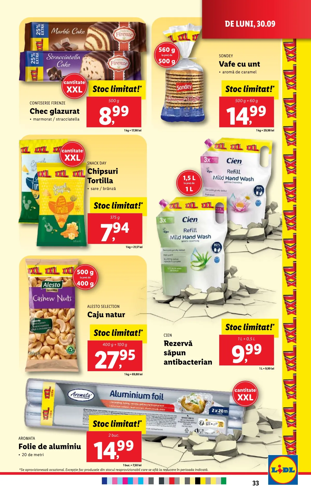 Lidl akciós újság Románia 09.30–10.06 – 33. oldal