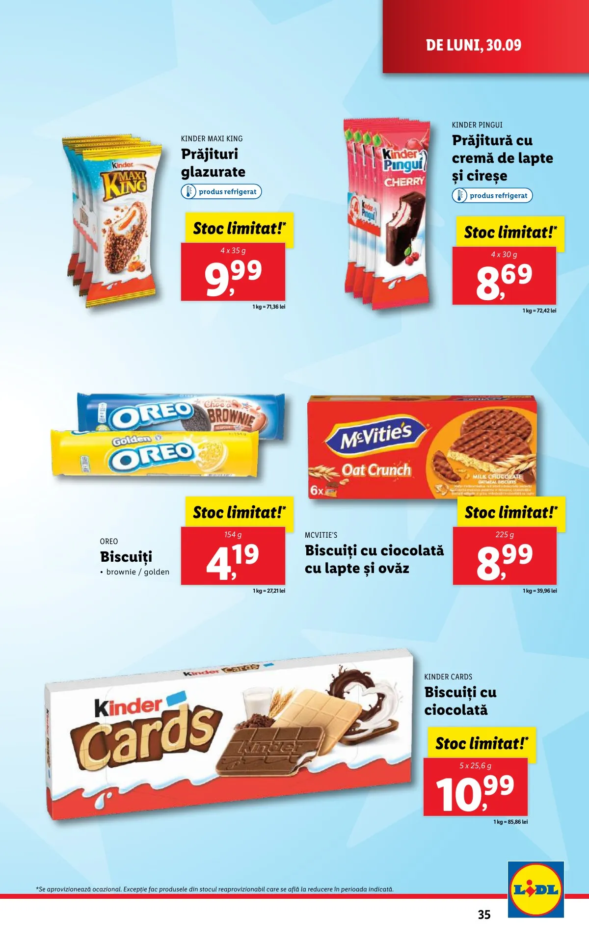 Lidl akciós újság Románia 09.30–10.06 – 35. oldal