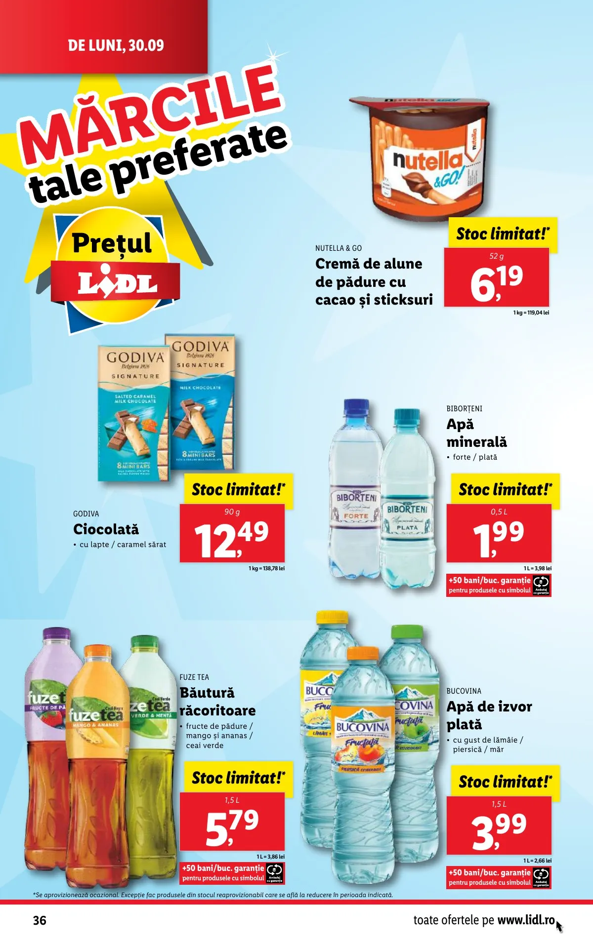 Lidl akciós újság Románia 09.30–10.06 – 36. oldal
