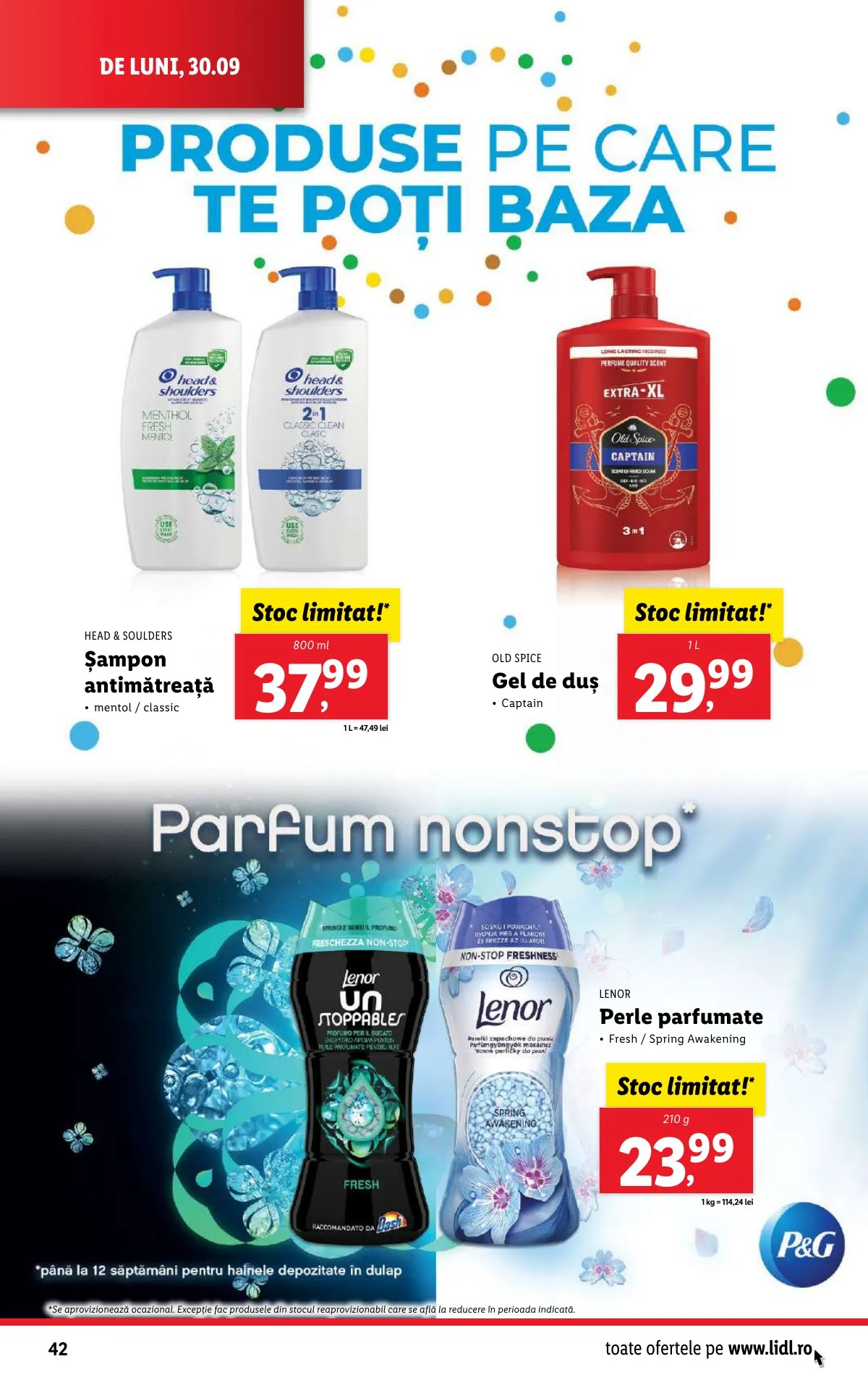 Lidl akciós újság Románia 09.30–10.06 – 42. oldal