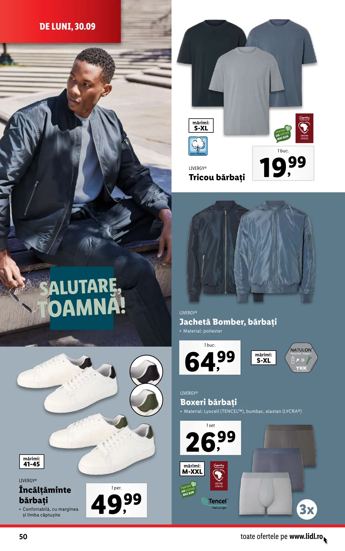 Lidl akciós újság Románia 09.30–10.06 – 50. oldal