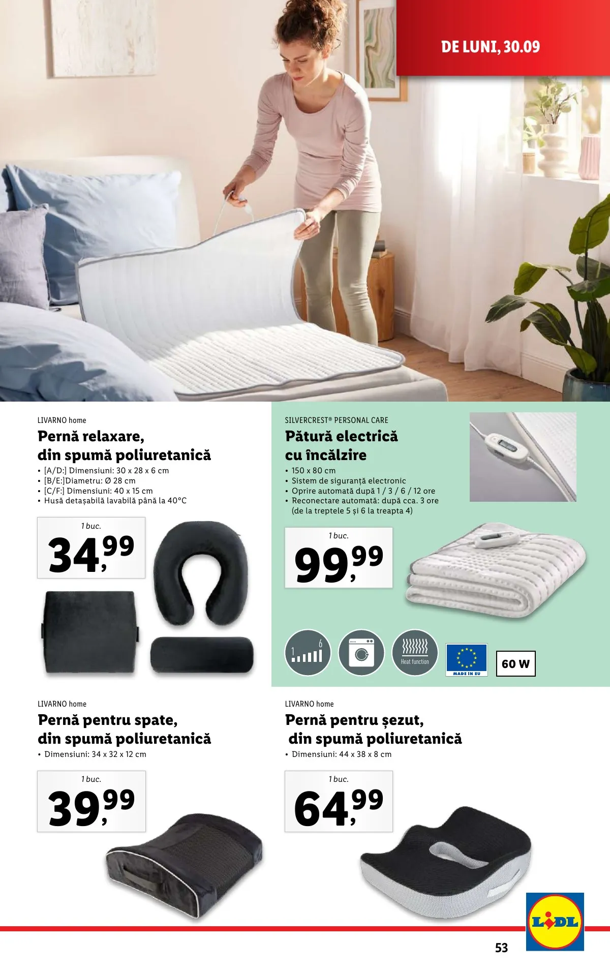 Lidl akciós újság Románia 09.30–10.06 – 53. oldal
