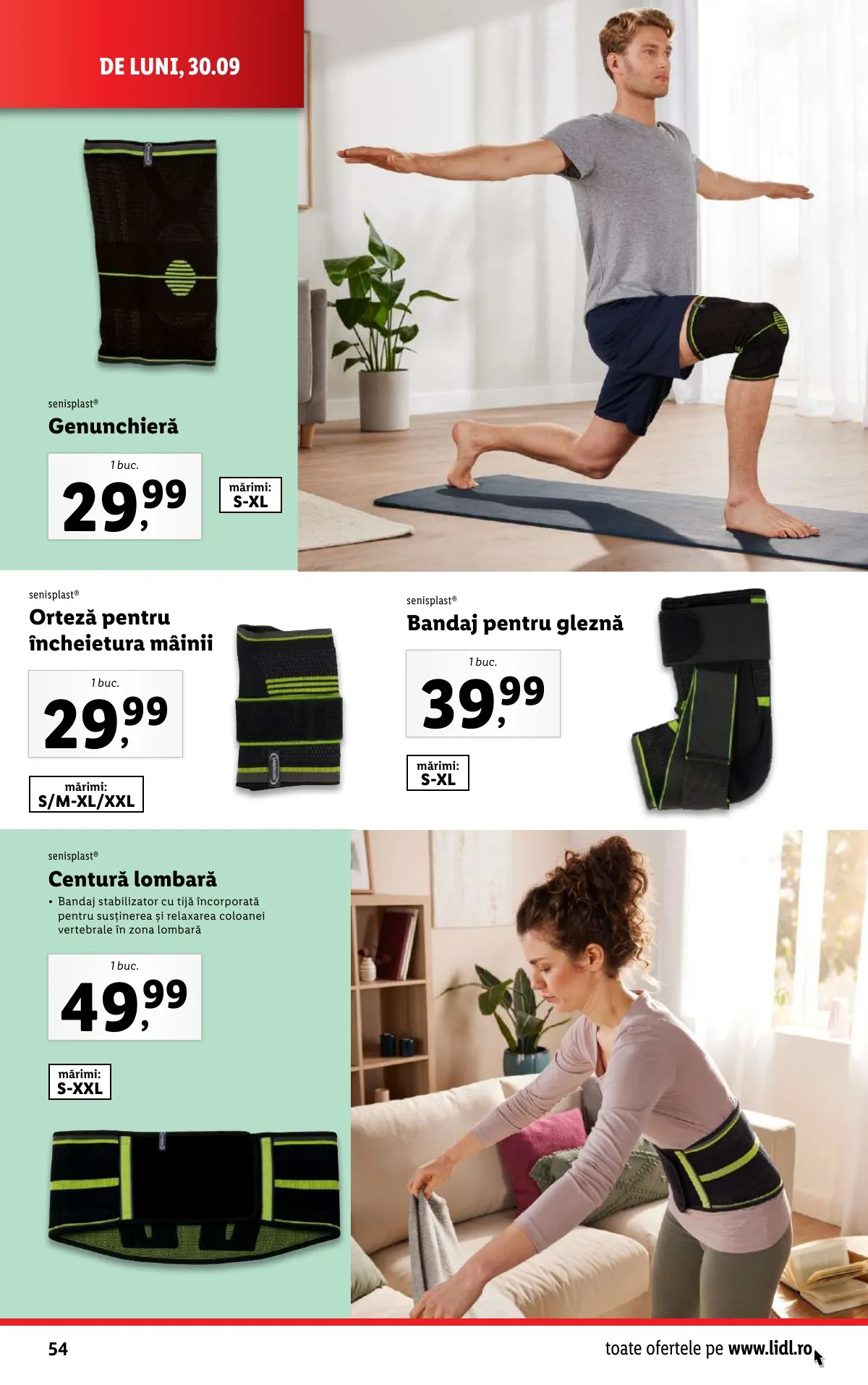 Lidl akciós újság Románia 09.30–10.06 – 54. oldal