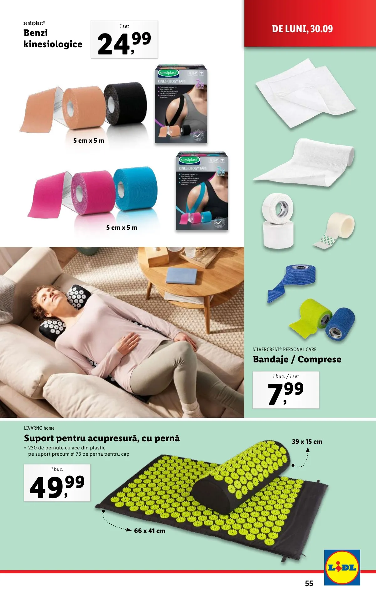 Lidl akciós újság Románia 09.30–10.06 – 55. oldal
