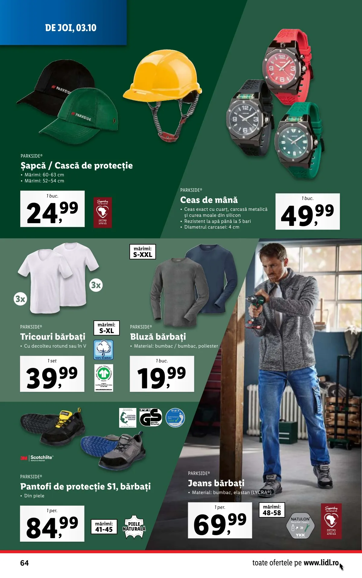 Lidl akciós újság Románia 09.30–10.06 – 64. oldal