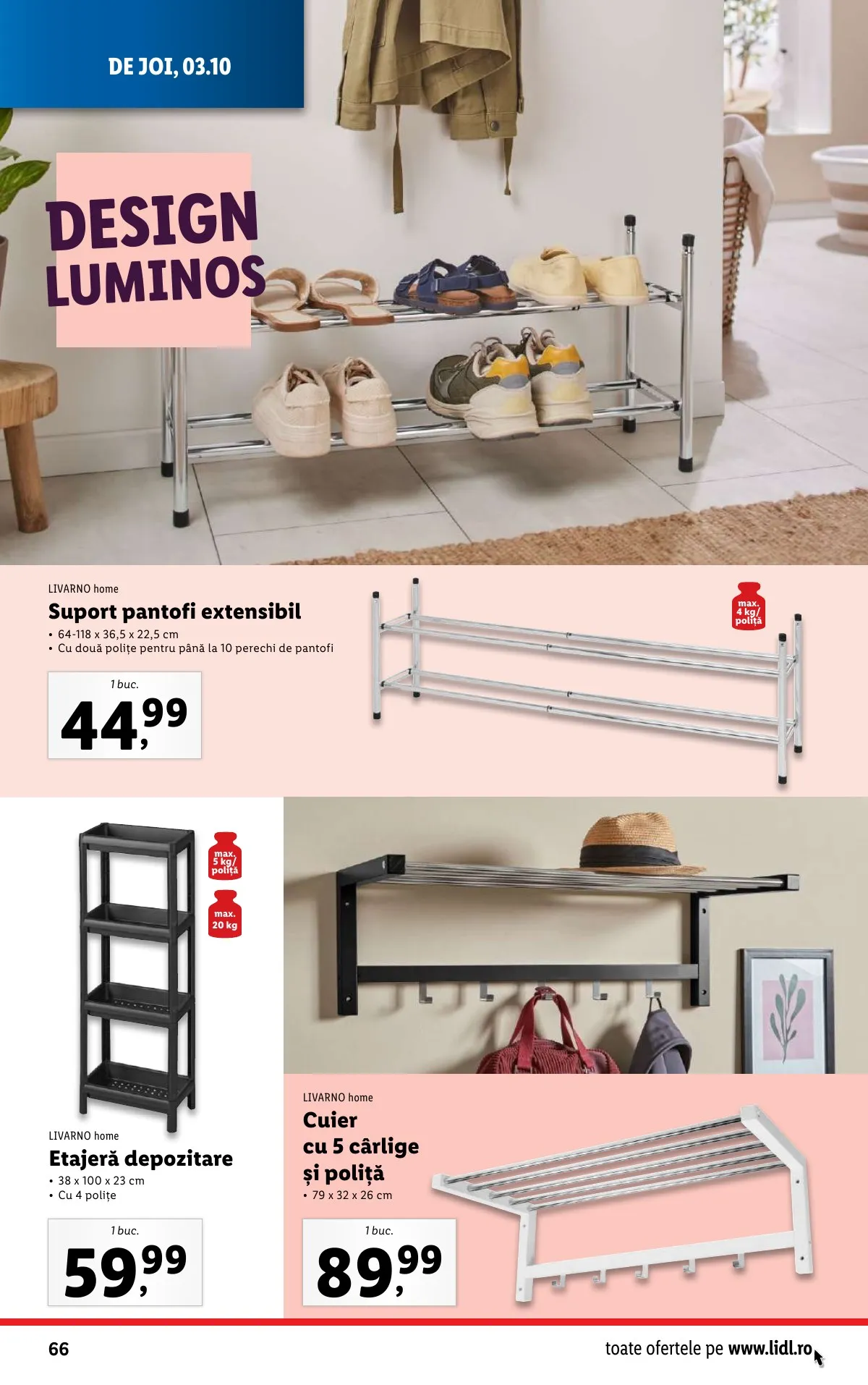 Lidl akciós újság Románia 09.30–10.06 – 66. oldal