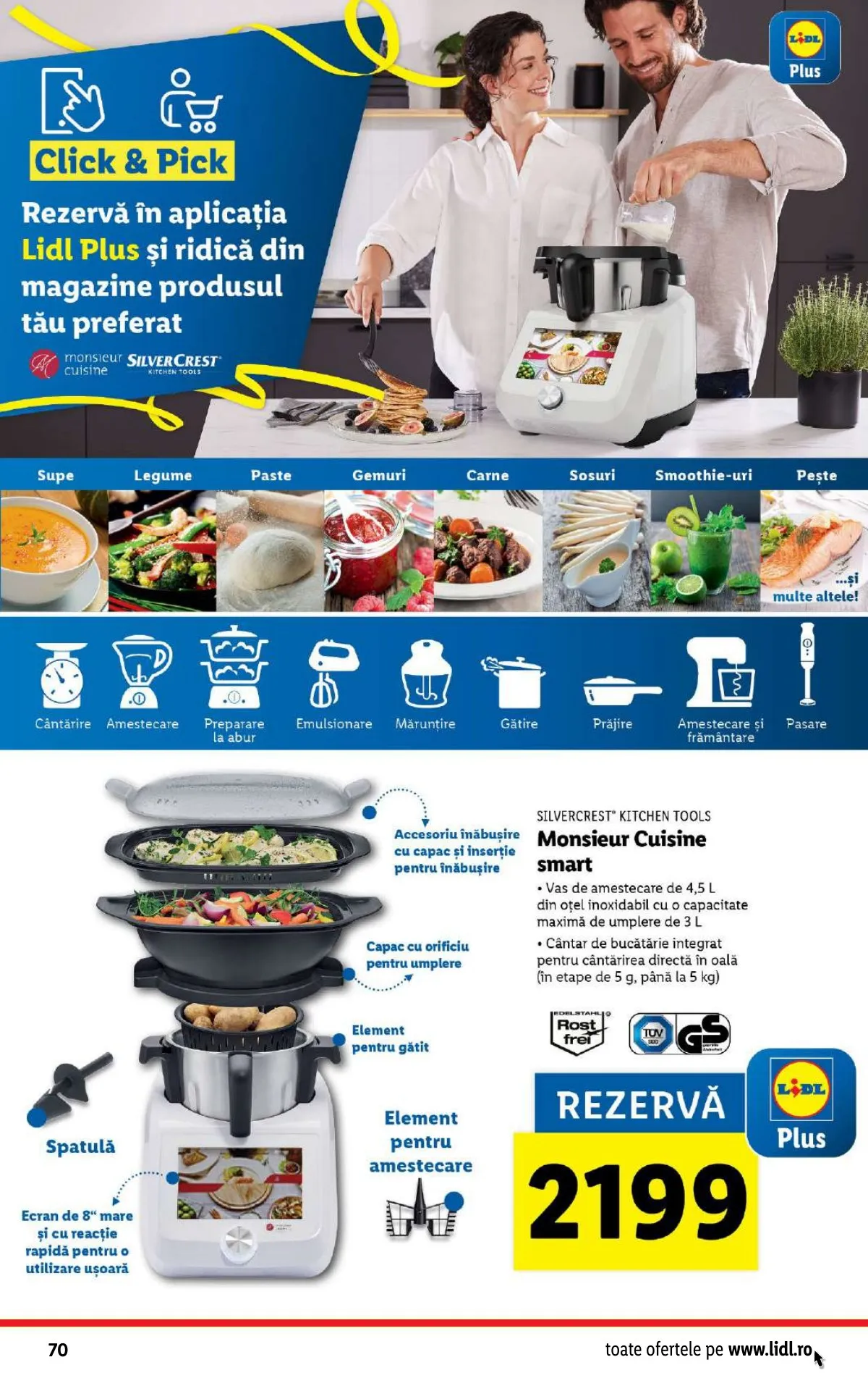 Lidl akciós újság Románia 09.30–10.06 – 70. oldal