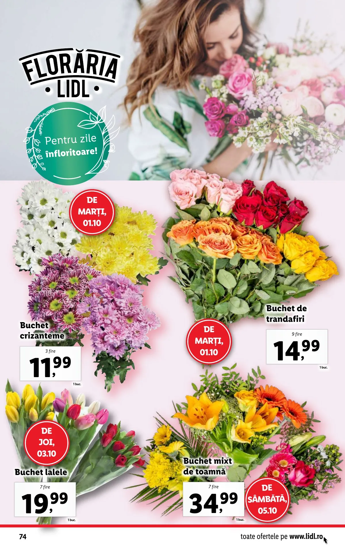 Lidl akciós újság Románia 09.30–10.06 – 74. oldal