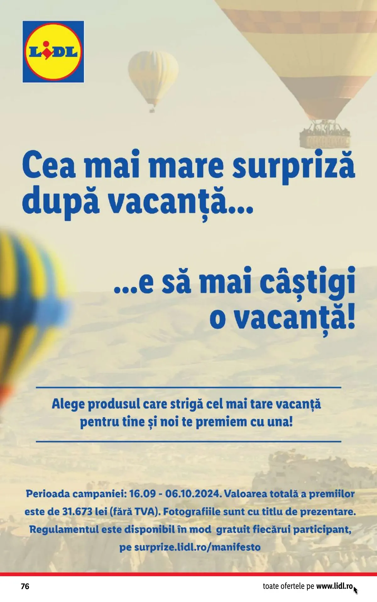 Lidl akciós újság Románia 09.30–10.06 – 76. oldal