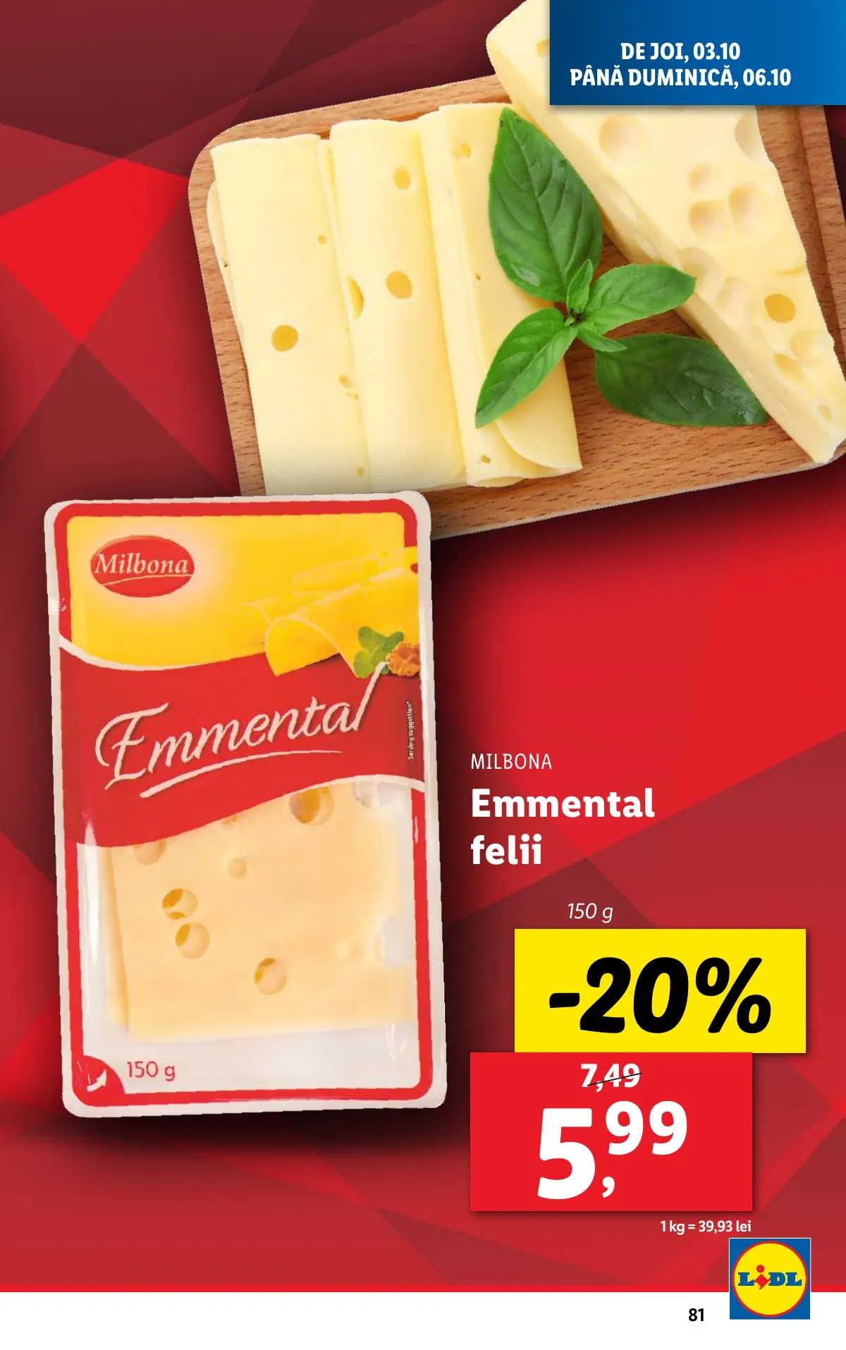 Lidl akciós újság Románia 09.30–10.06 – 81. oldal