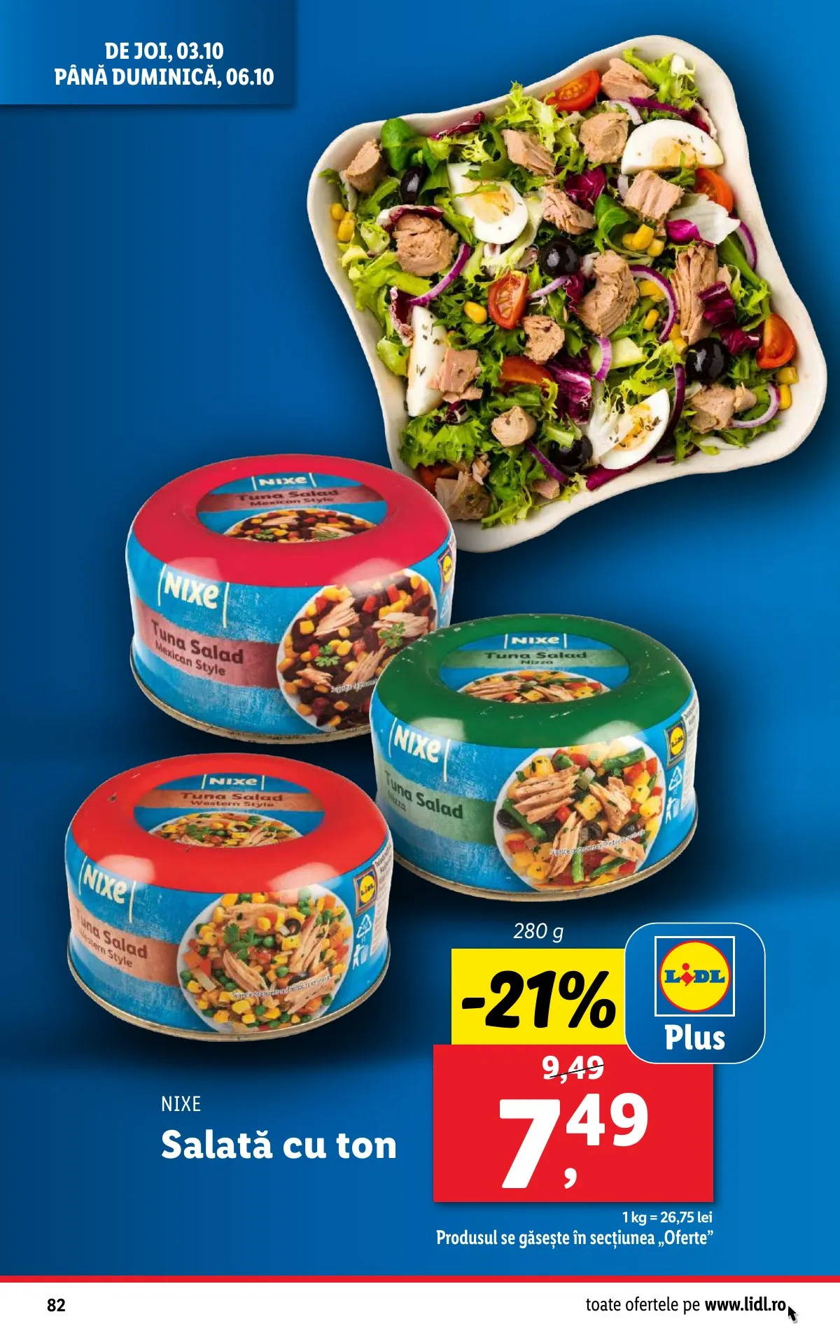 Lidl akciós újság Románia 09.30–10.06 – 82. oldal