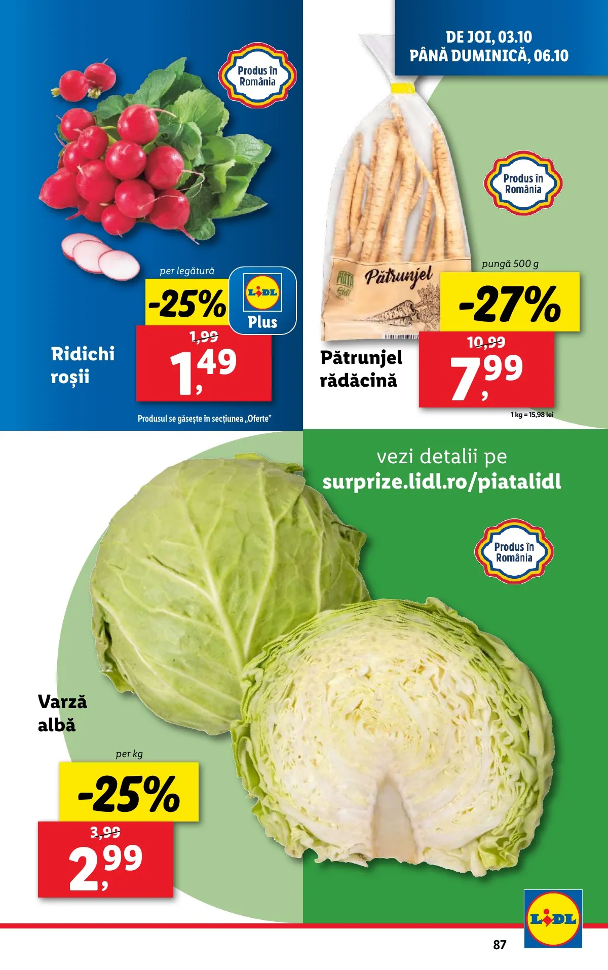 Lidl akciós újság Románia 09.30–10.06 – 87. oldal