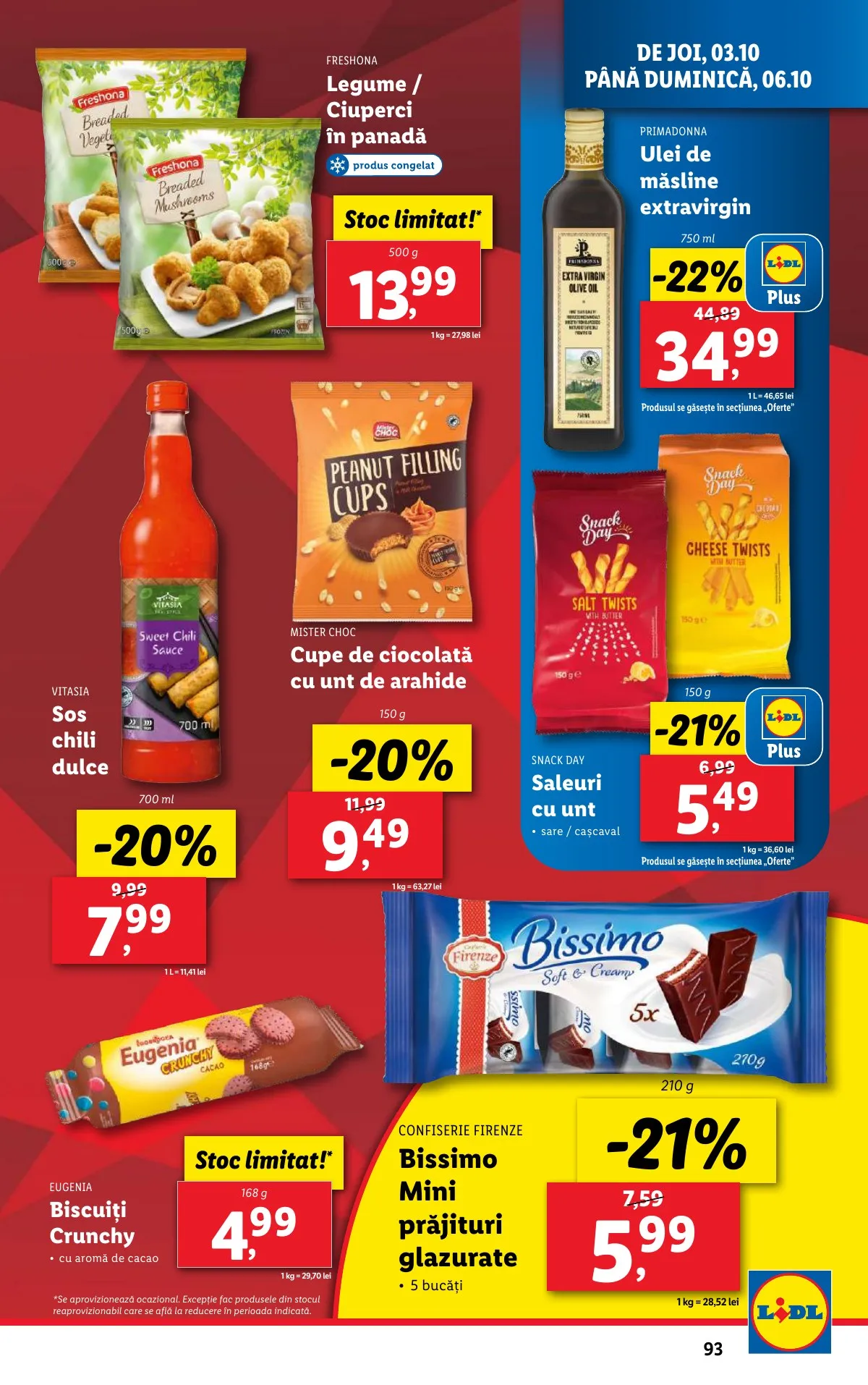Lidl akciós újság Románia 09.30–10.06 – 93. oldal