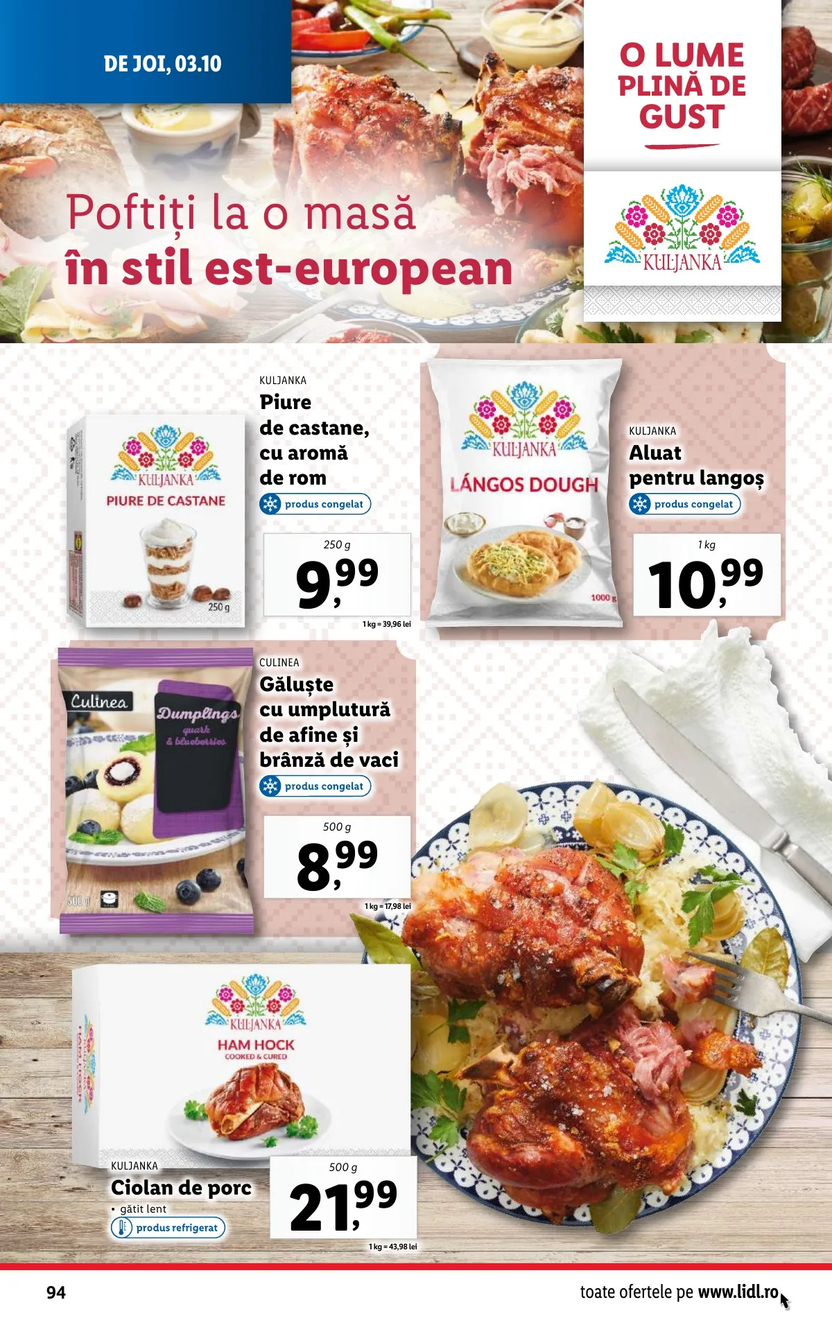 Lidl akciós újság Románia 09.30–10.06 – 94. oldal