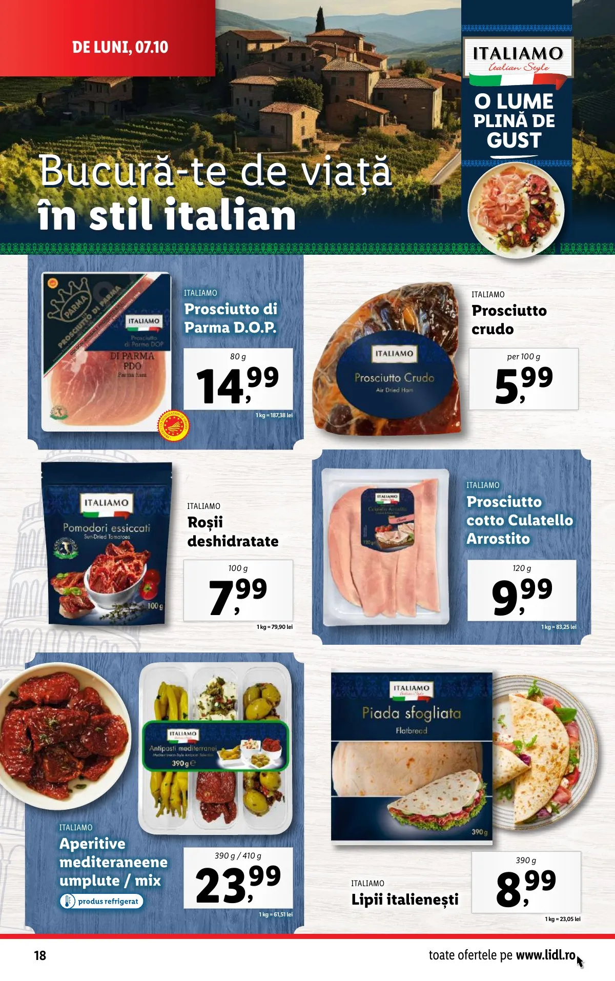 Lidl akciós újság Románia 10.07–10.13 – 18. oldal