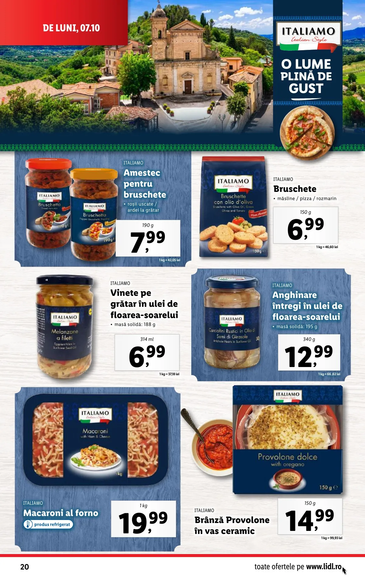 Lidl akciós újság Románia 10.07–10.13 – 20. oldal