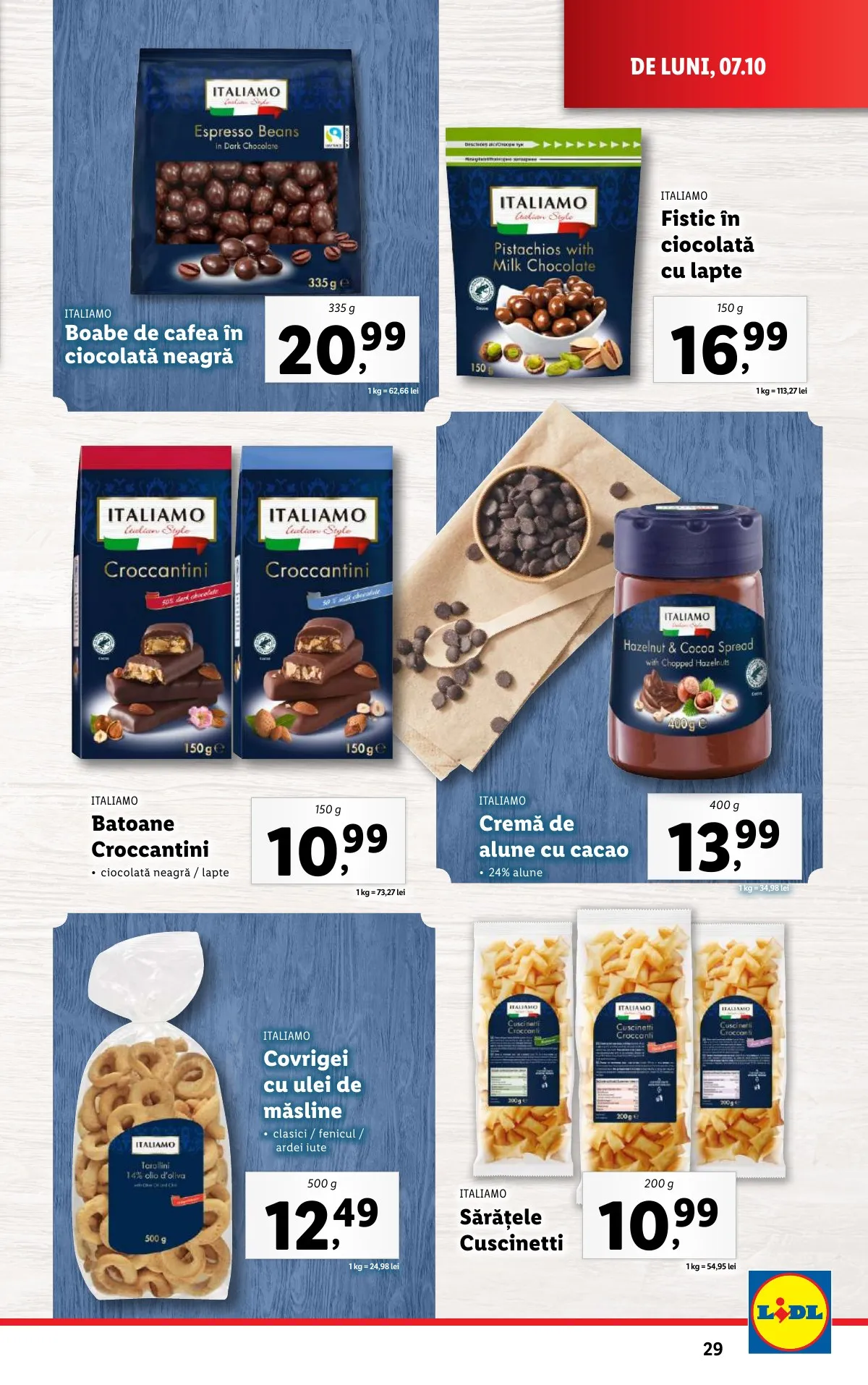 Lidl akciós újság Románia 10.07–10.13 – 29. oldal