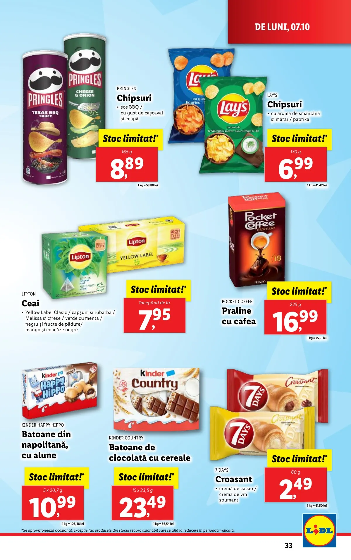 Lidl akciós újság Románia 10.07–10.13 – 33. oldal