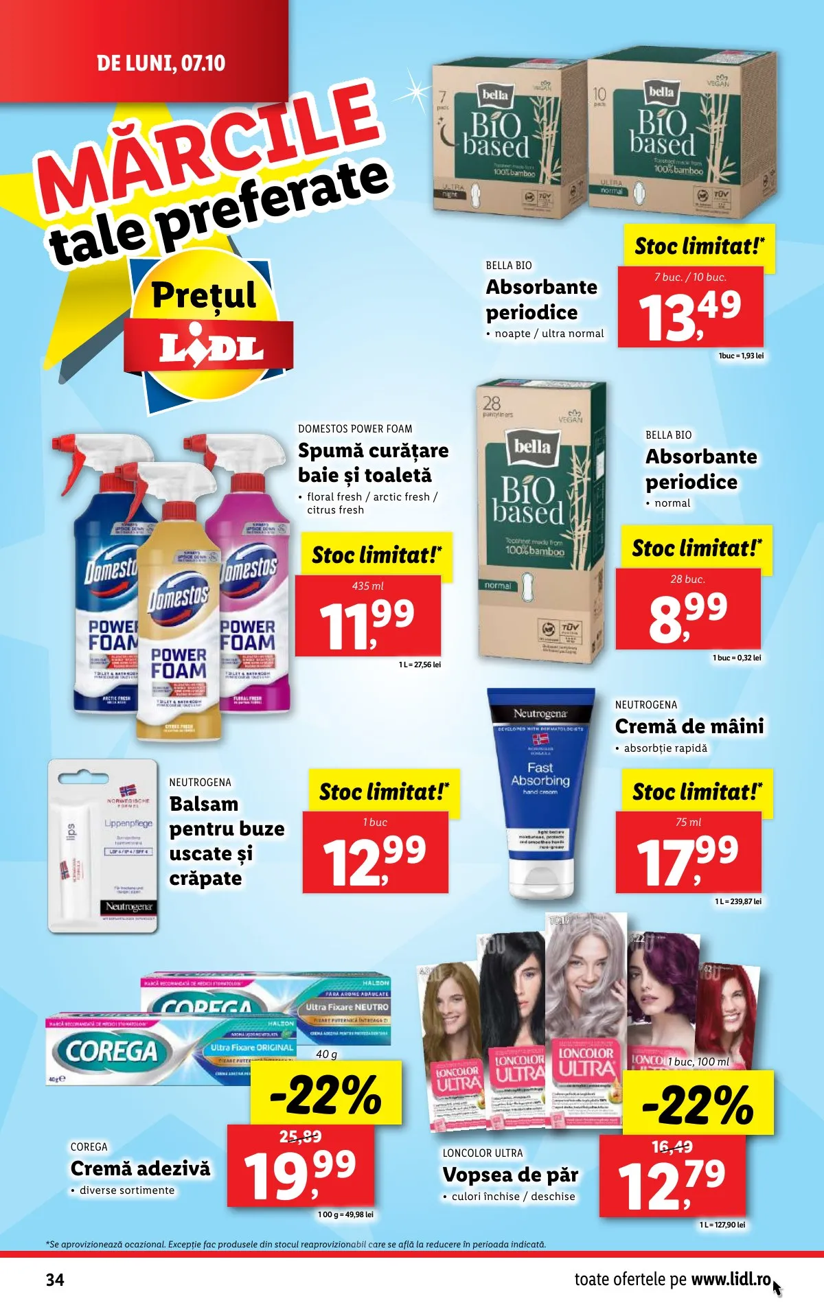 Lidl akciós újság Románia 10.07–10.13 – 34. oldal