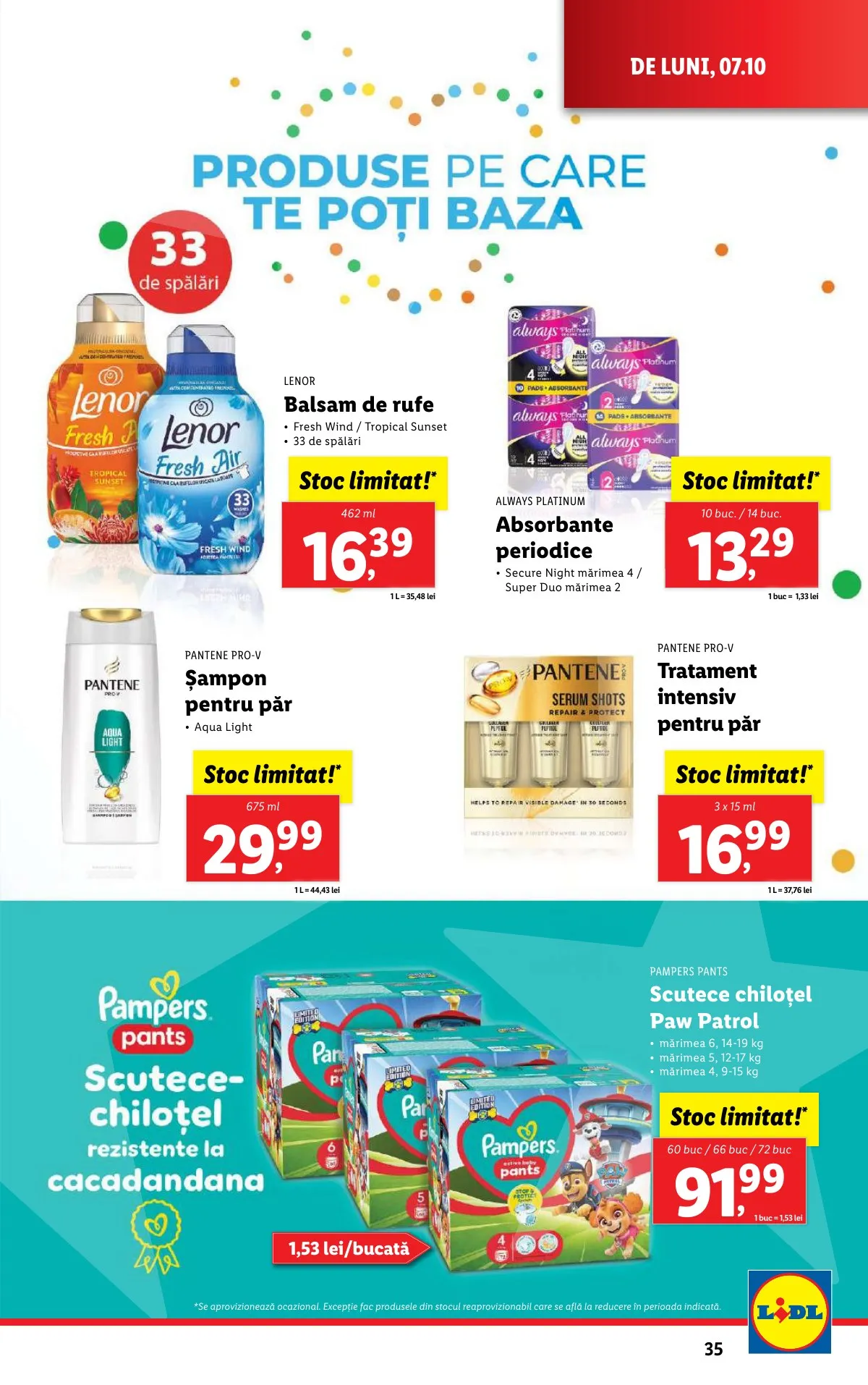 Lidl akciós újság Románia 10.07–10.13 – 35. oldal