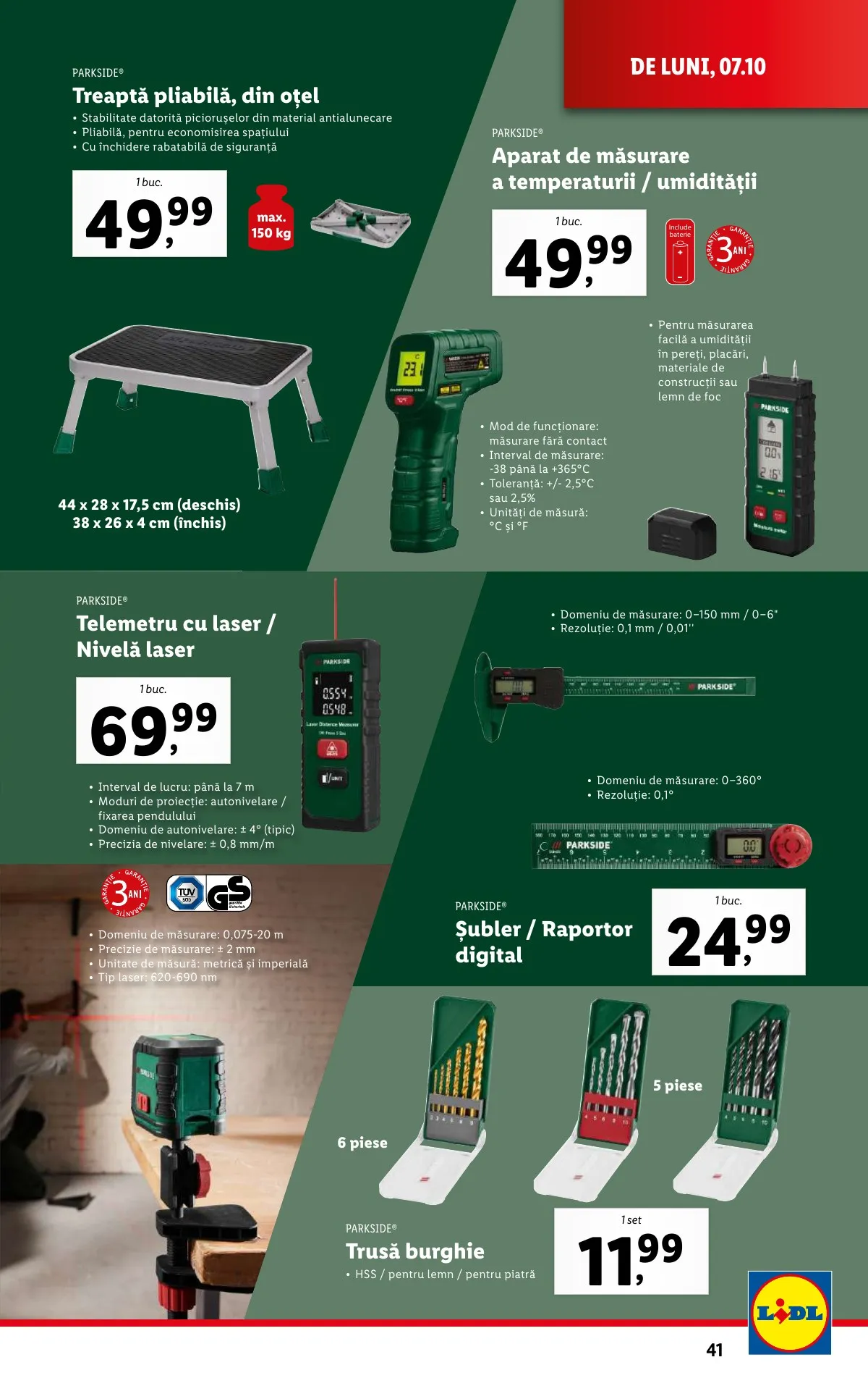 Lidl akciós újság Románia 10.07–10.13 – 41. oldal