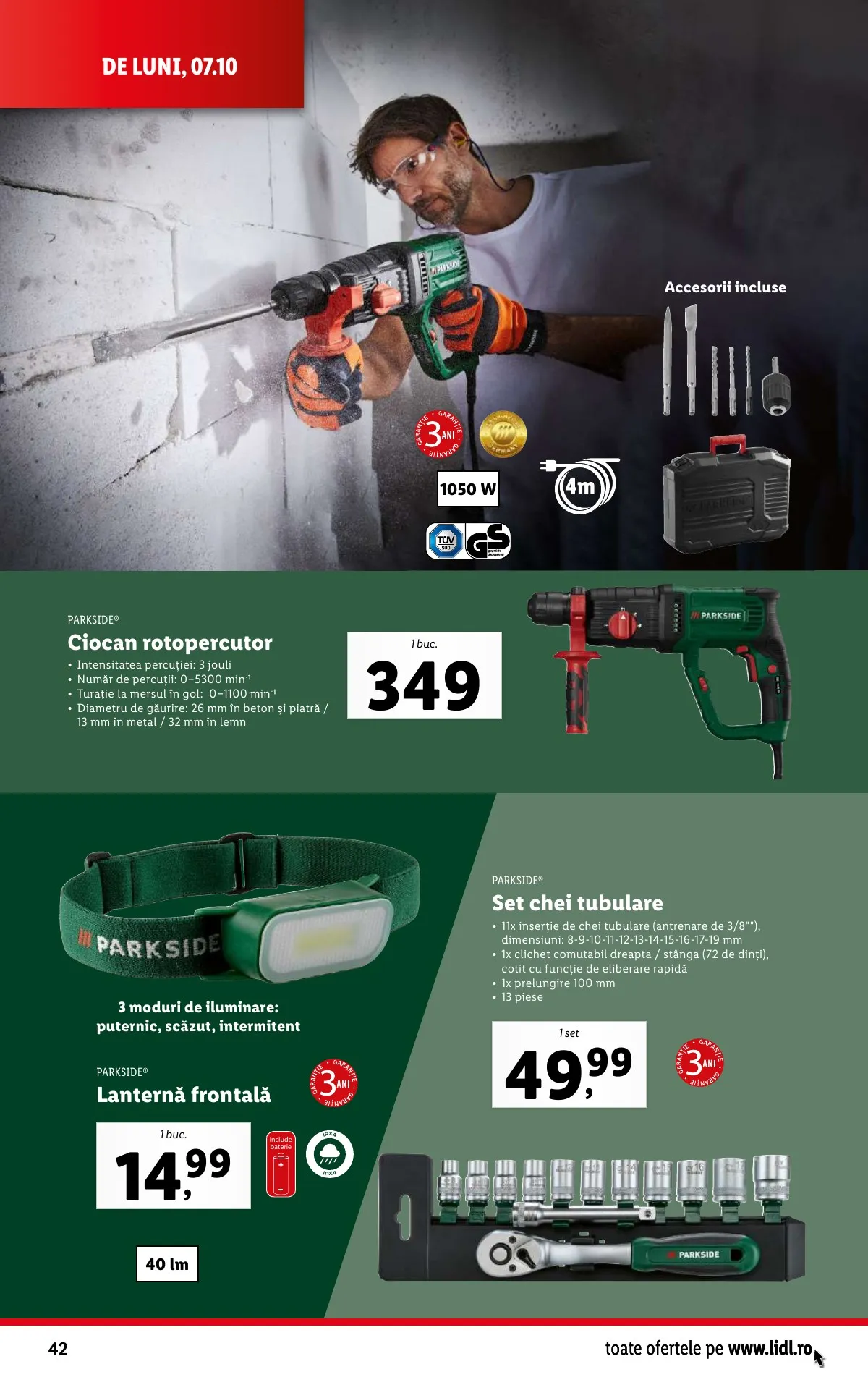 Lidl akciós újság Románia 10.07–10.13 – 42. oldal
