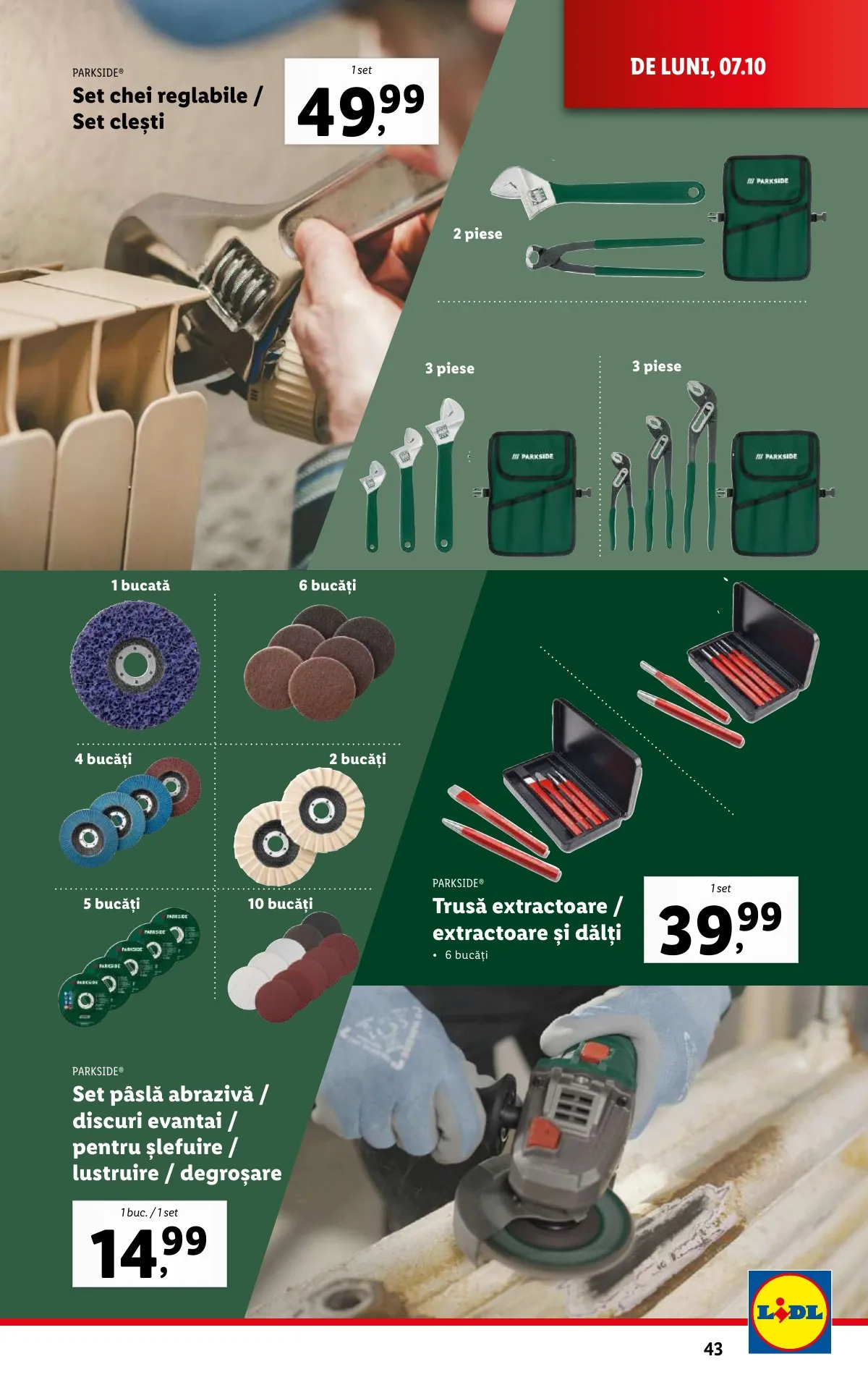 Lidl akciós újság Románia 10.07–10.13 – 43. oldal