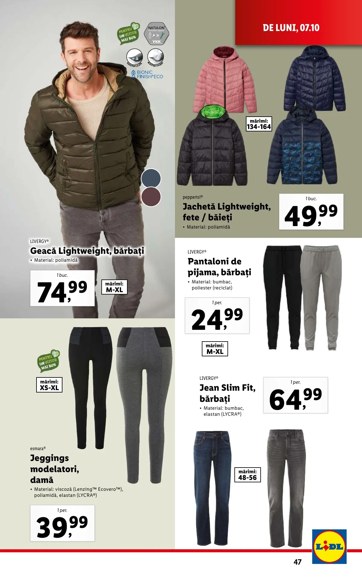 Lidl akciós újság Románia 10.07–10.13 – 47. oldal