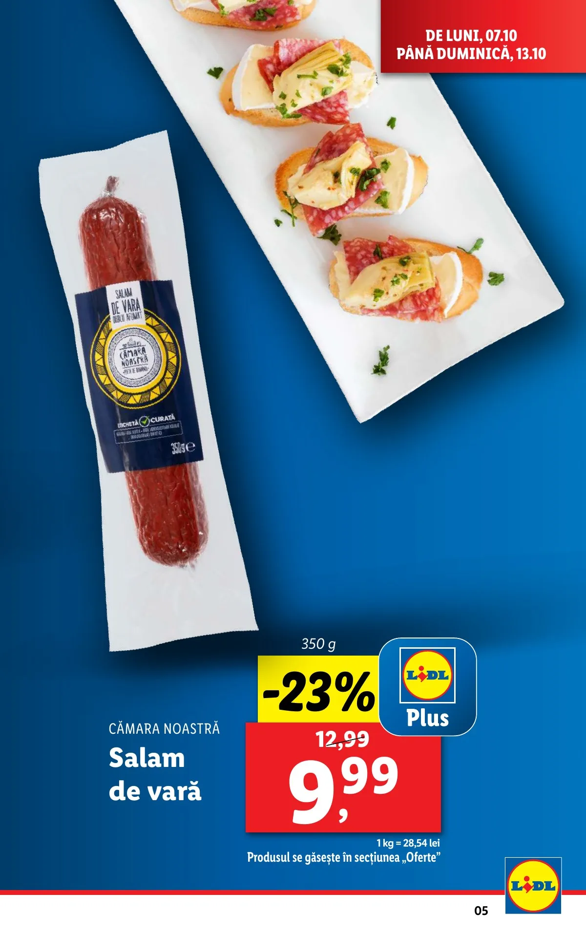 Lidl akciós újság Románia 10.07–10.13 – 5. oldal