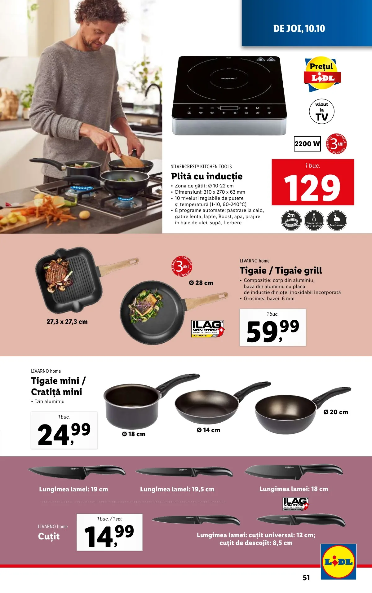 Lidl akciós újság Románia 10.07–10.13 – 51. oldal