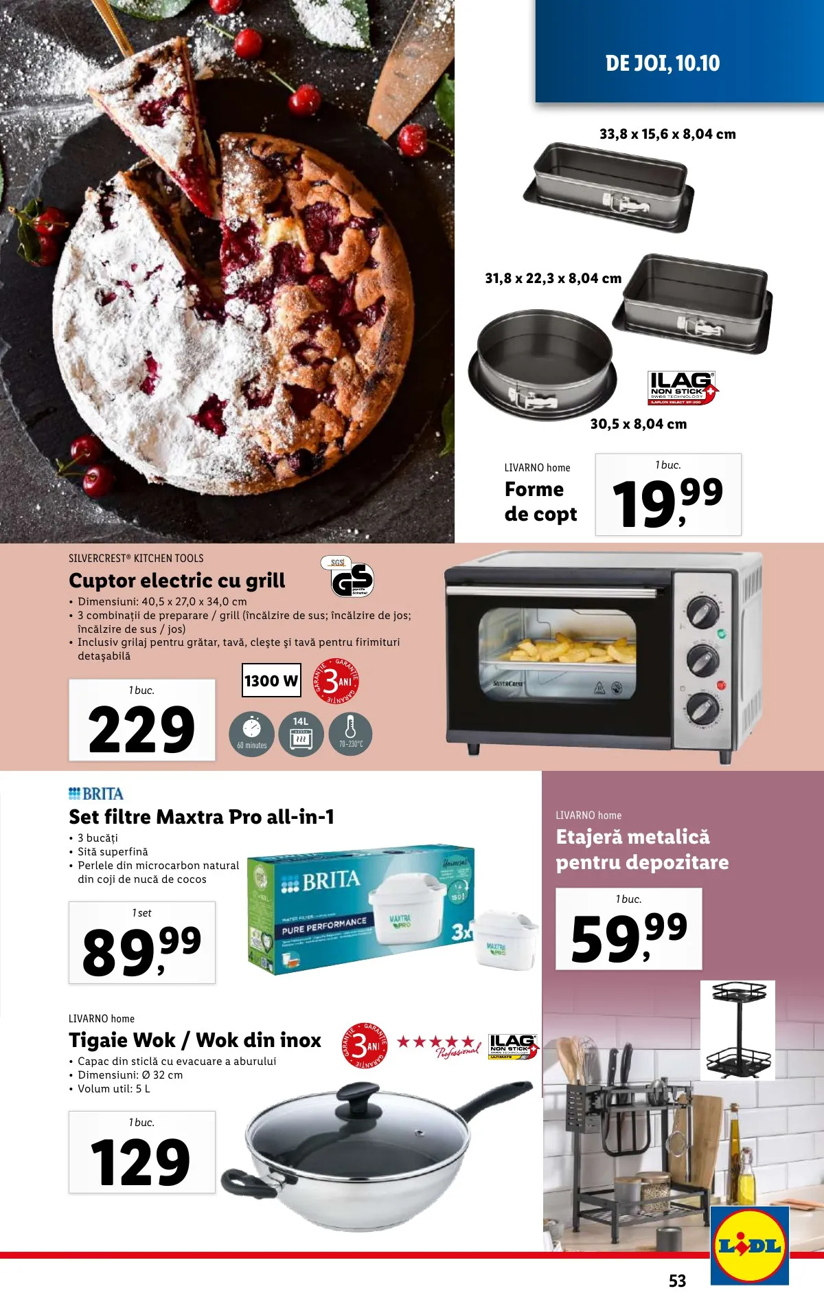 Lidl akciós újság Románia 10.07–10.13 – 53. oldal