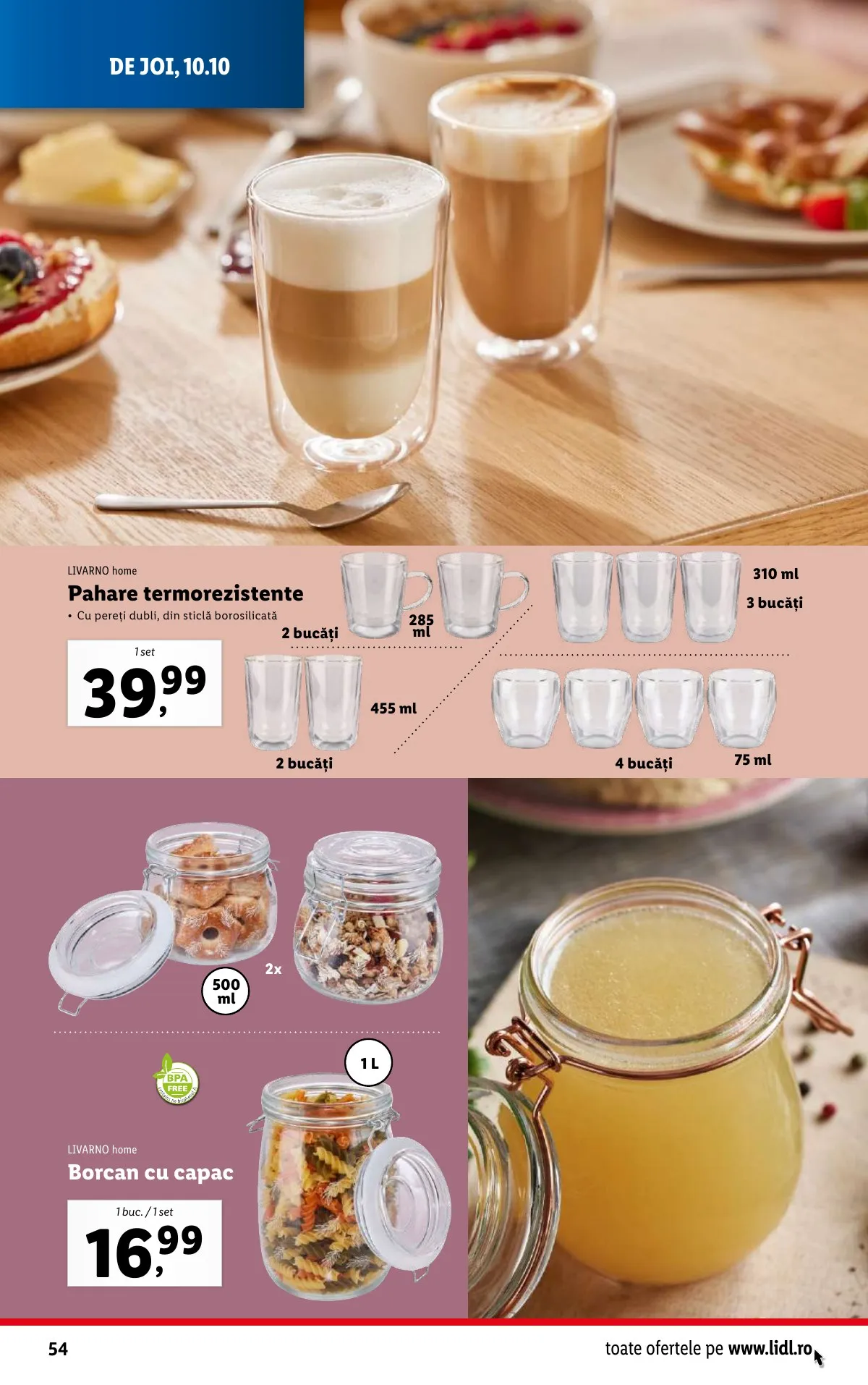 Lidl akciós újság Románia 10.07–10.13 – 54. oldal