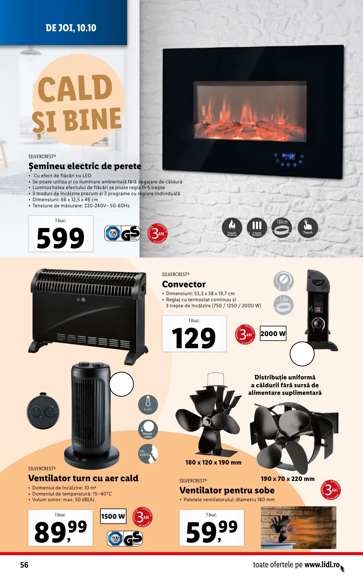 Lidl akciós újság Románia 10.07–10.13 – 56. oldal