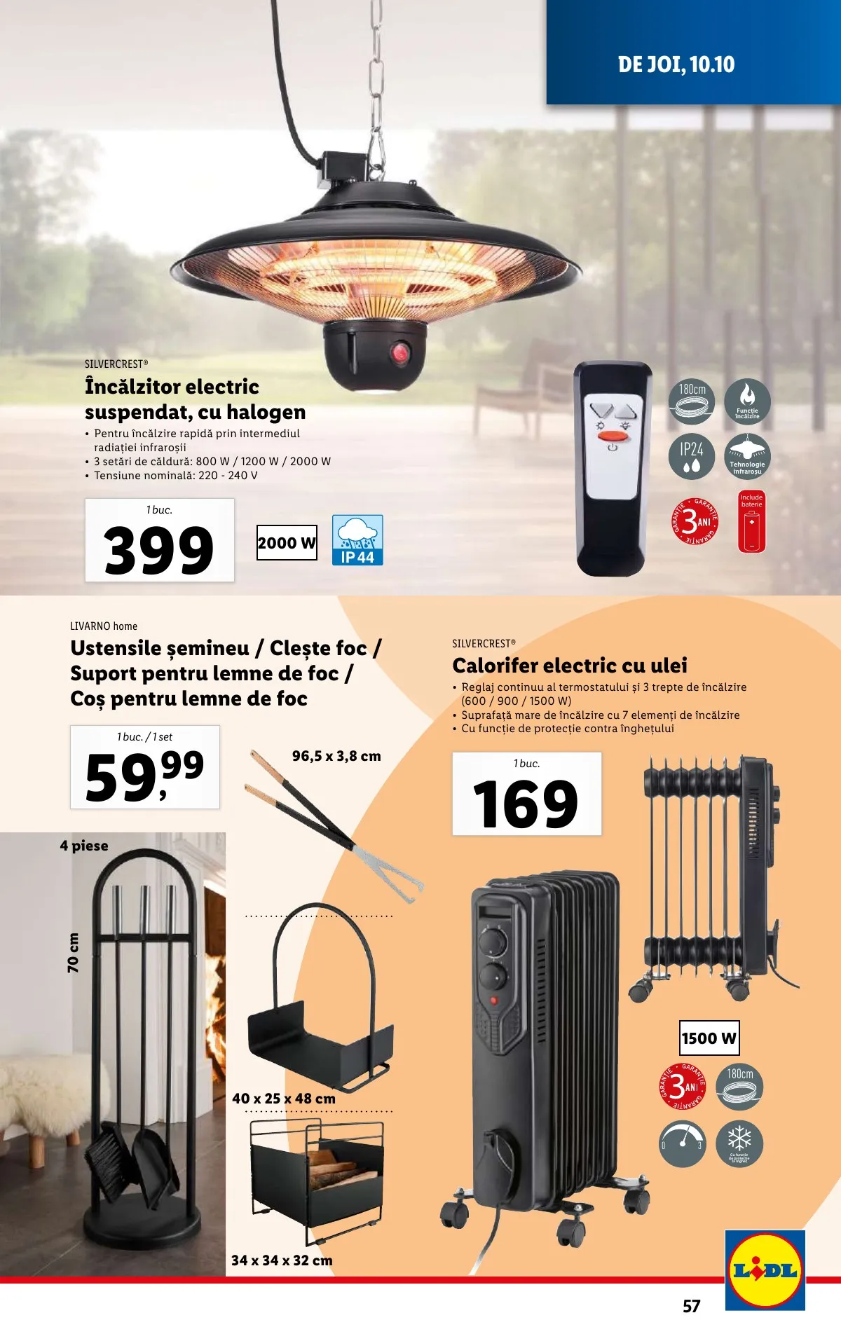 Lidl akciós újság Románia 10.07–10.13 – 57. oldal