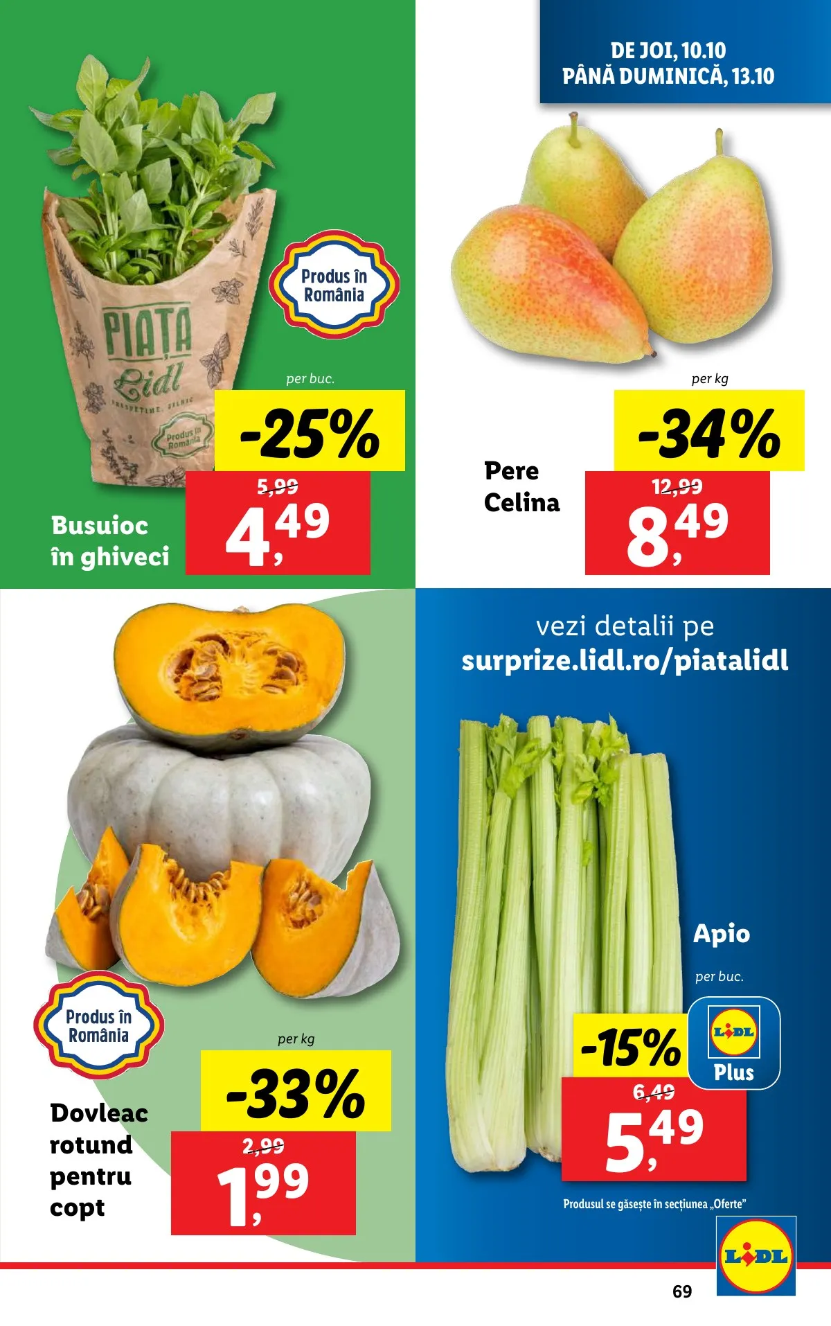 Lidl akciós újság Románia 10.07–10.13 – 69. oldal