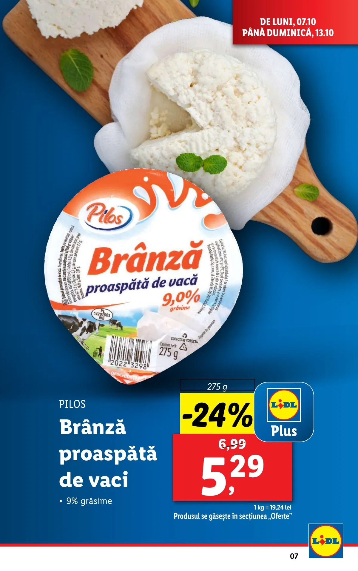 Lidl akciós újság Románia 10.07–10.13 – 7. oldal