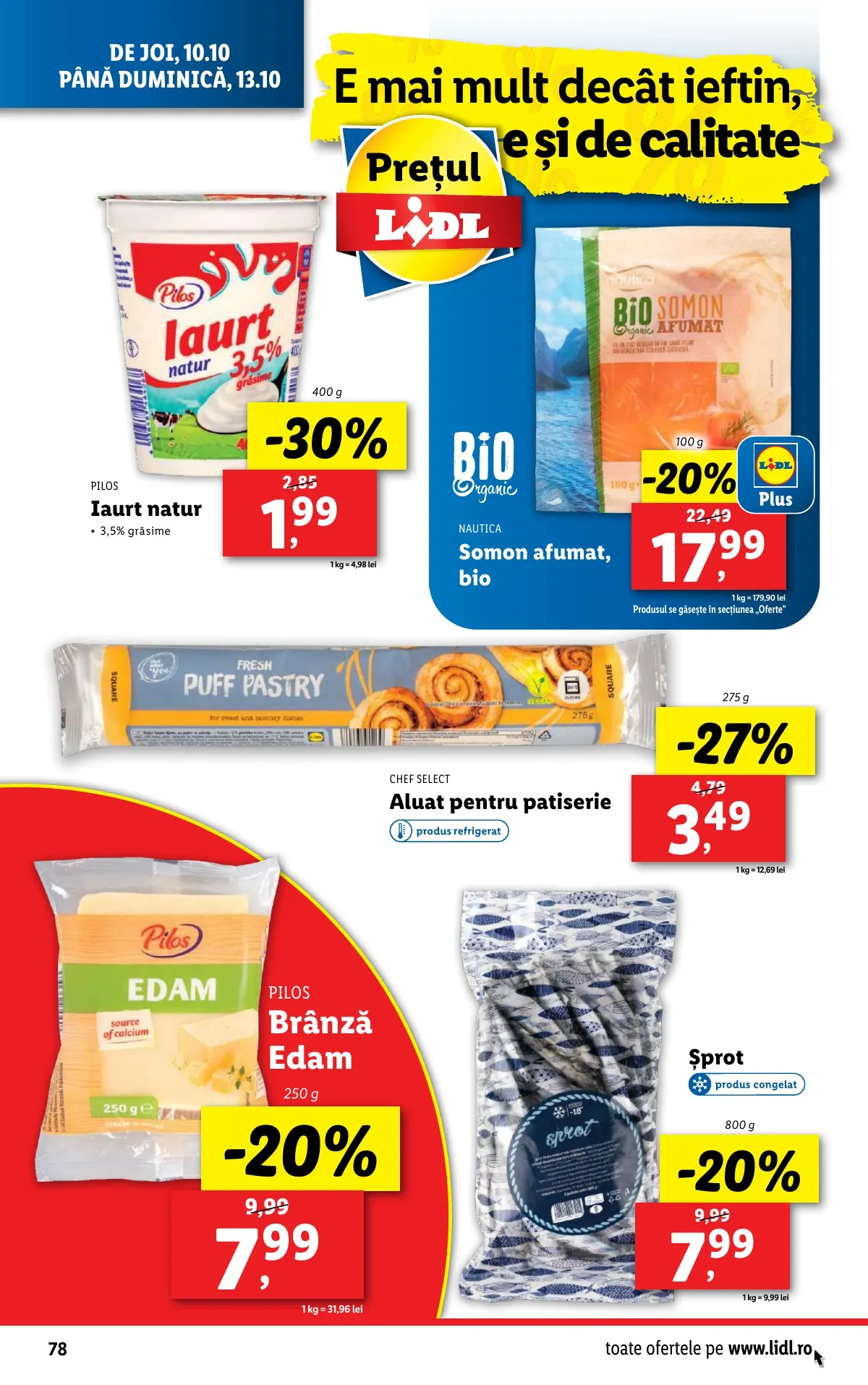 Lidl akciós újság Románia 10.07–10.13 – 78. oldal