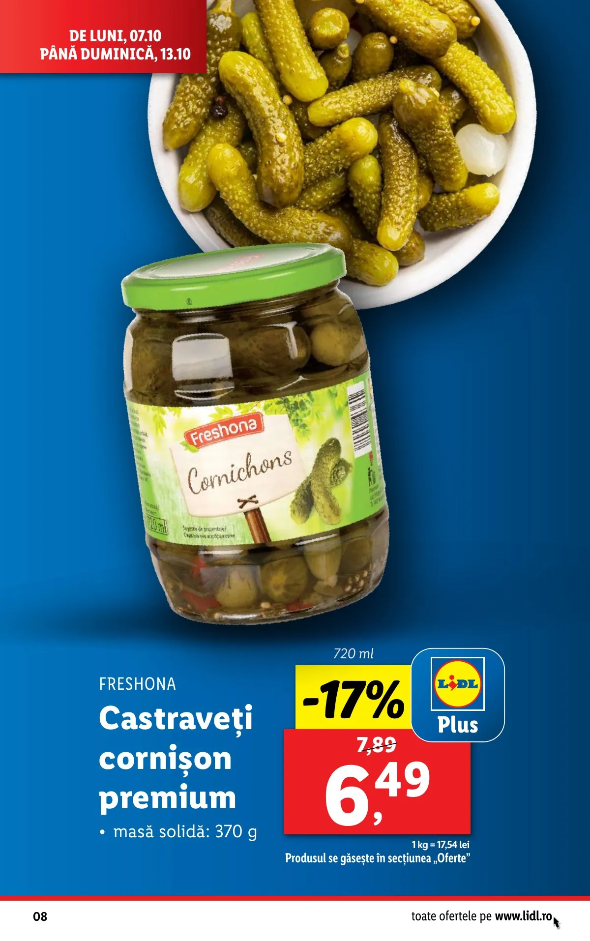 Lidl akciós újság Románia 10.07–10.13 – 8. oldal