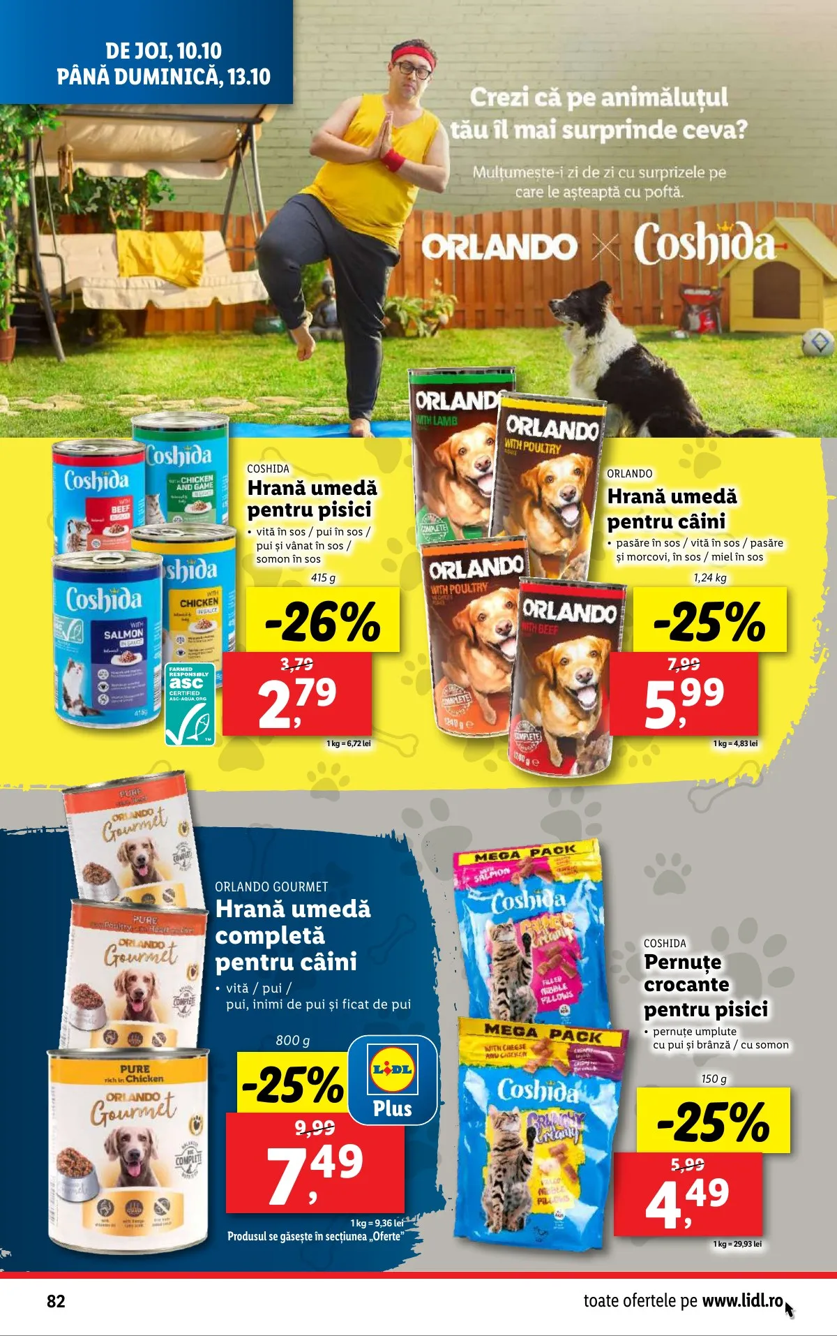 Lidl akciós újság Románia 10.07–10.13 – 82. oldal