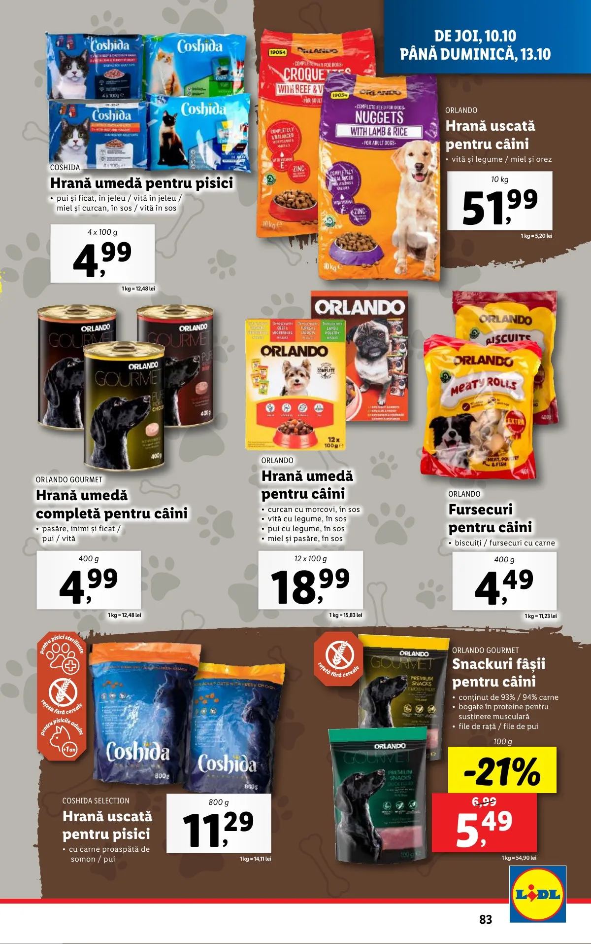 Lidl akciós újság Románia 10.07–10.13 – 83. oldal