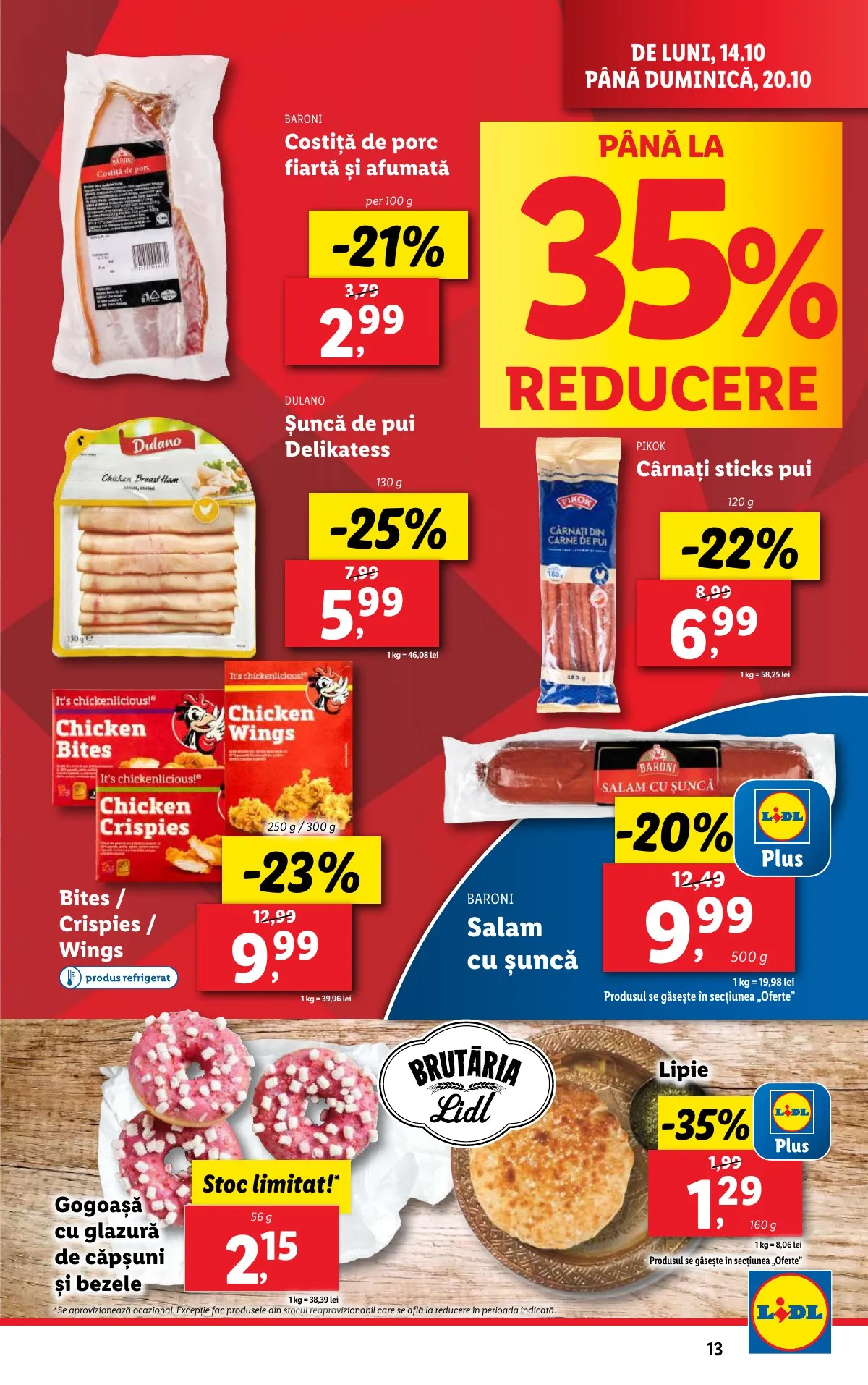 Lidl akciós újság Románia 10.14–10.20 – 13. oldal